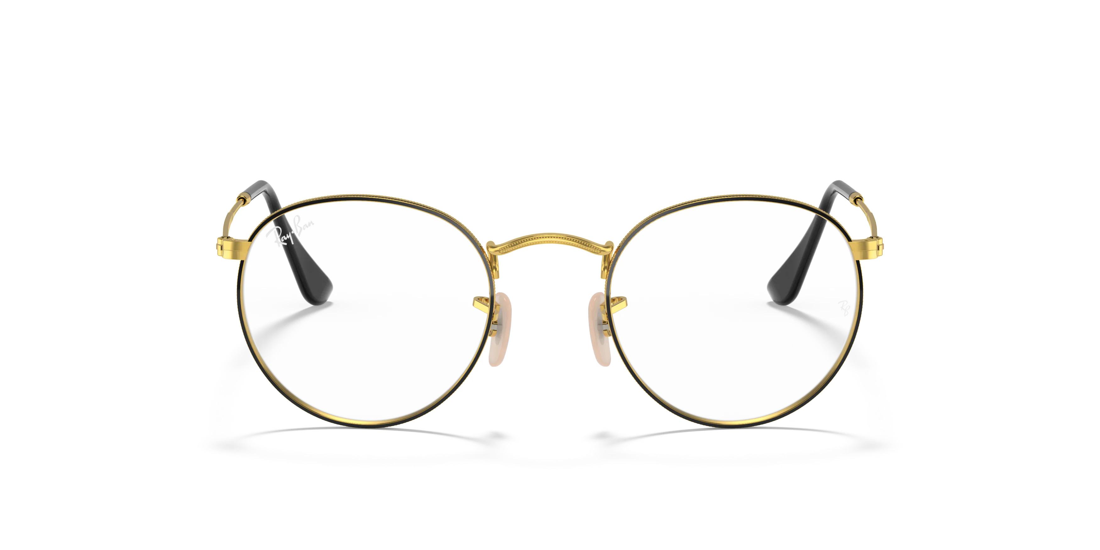 Front, RAY-BAN Round Metal Optics RX3447V 2991