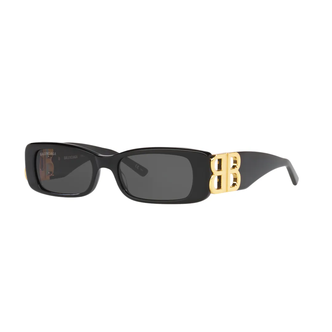 Balenciaga BB0096S Solglasögon - Speglade linser