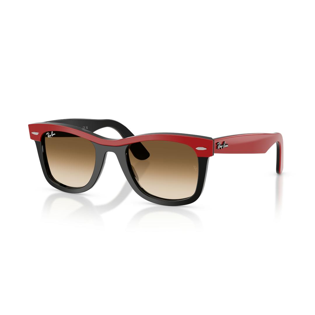 Ray-Ban Wayfarer Street Neat 0RB2240 Solbriller - Firkantede Rød