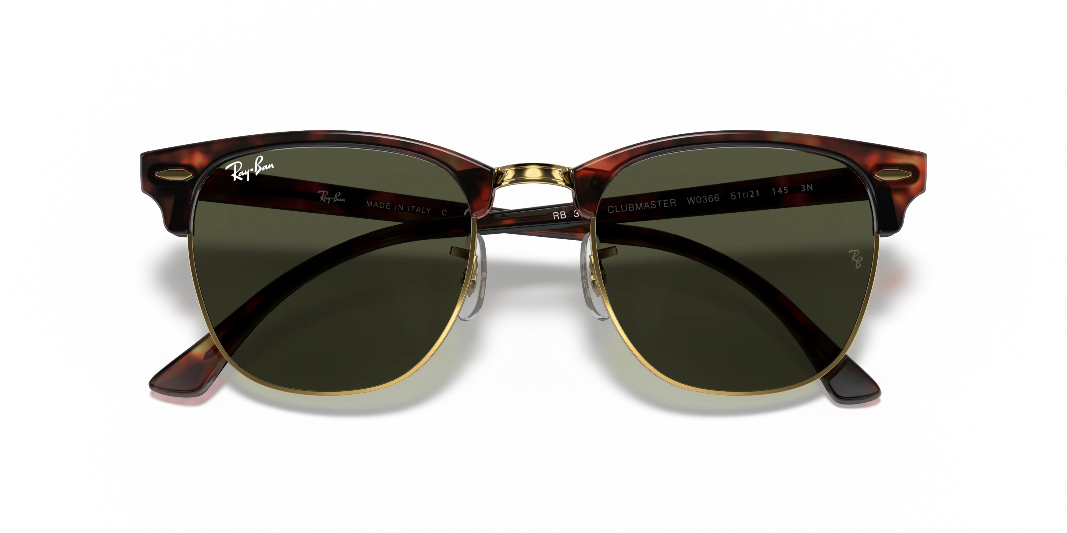 Ray-Ban Clubmaster Classic RB3016 W0366 zonnebril | Pearle Opticiens