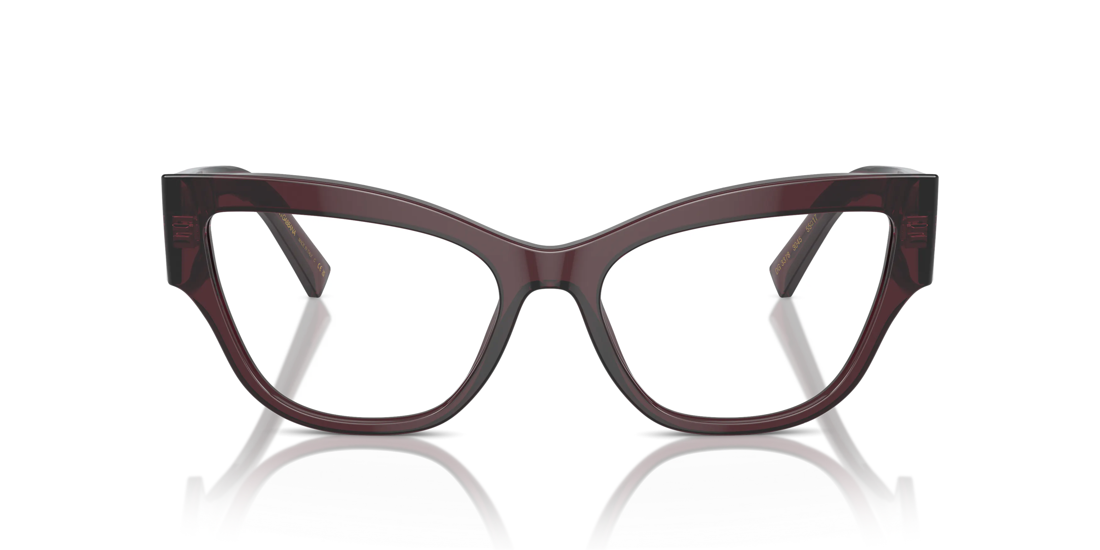 Front, Dolce & Gabbana DG 3378 Glasses