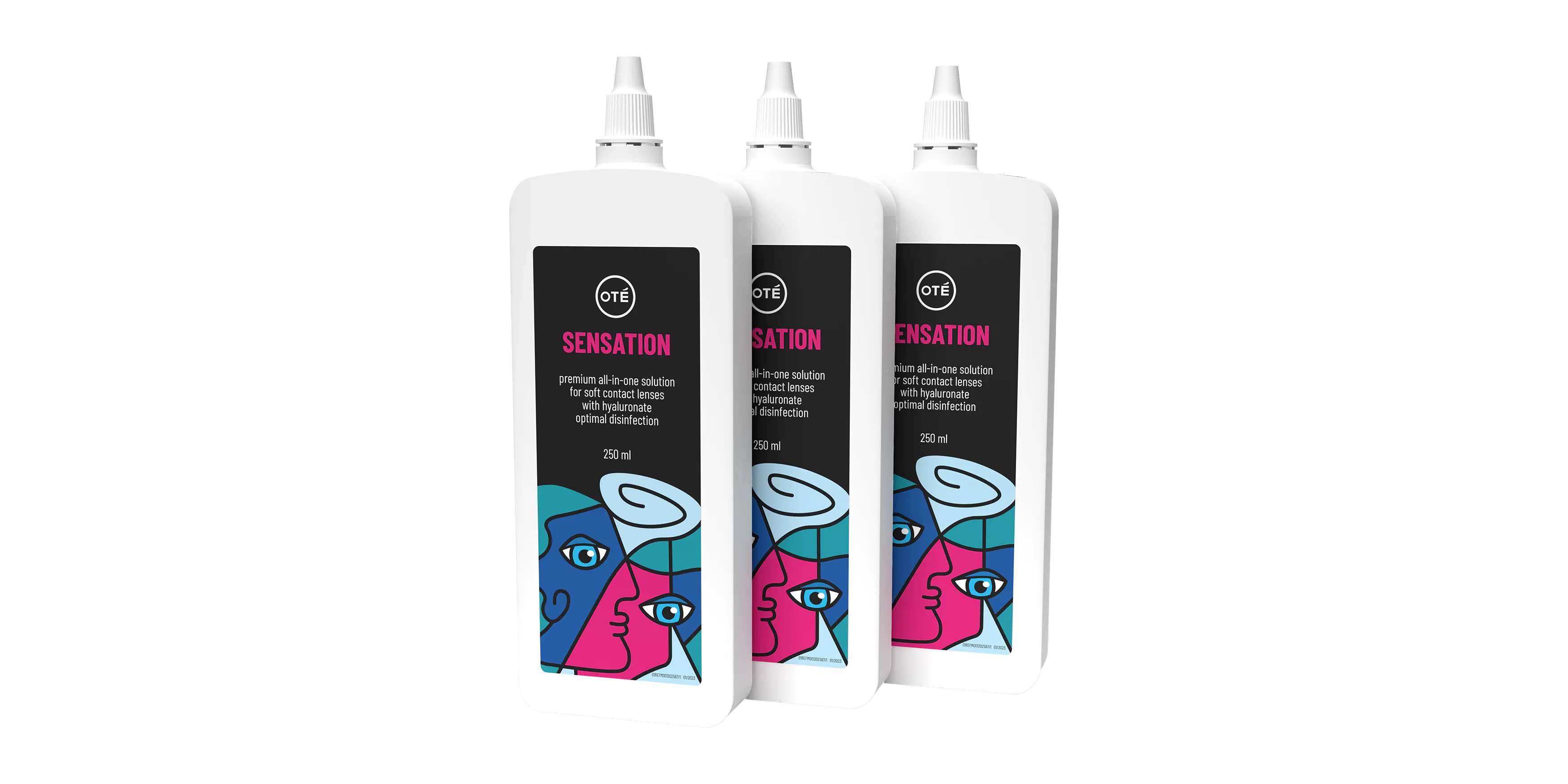 Front, Ote Sensation All-in-one 3 x 250ml