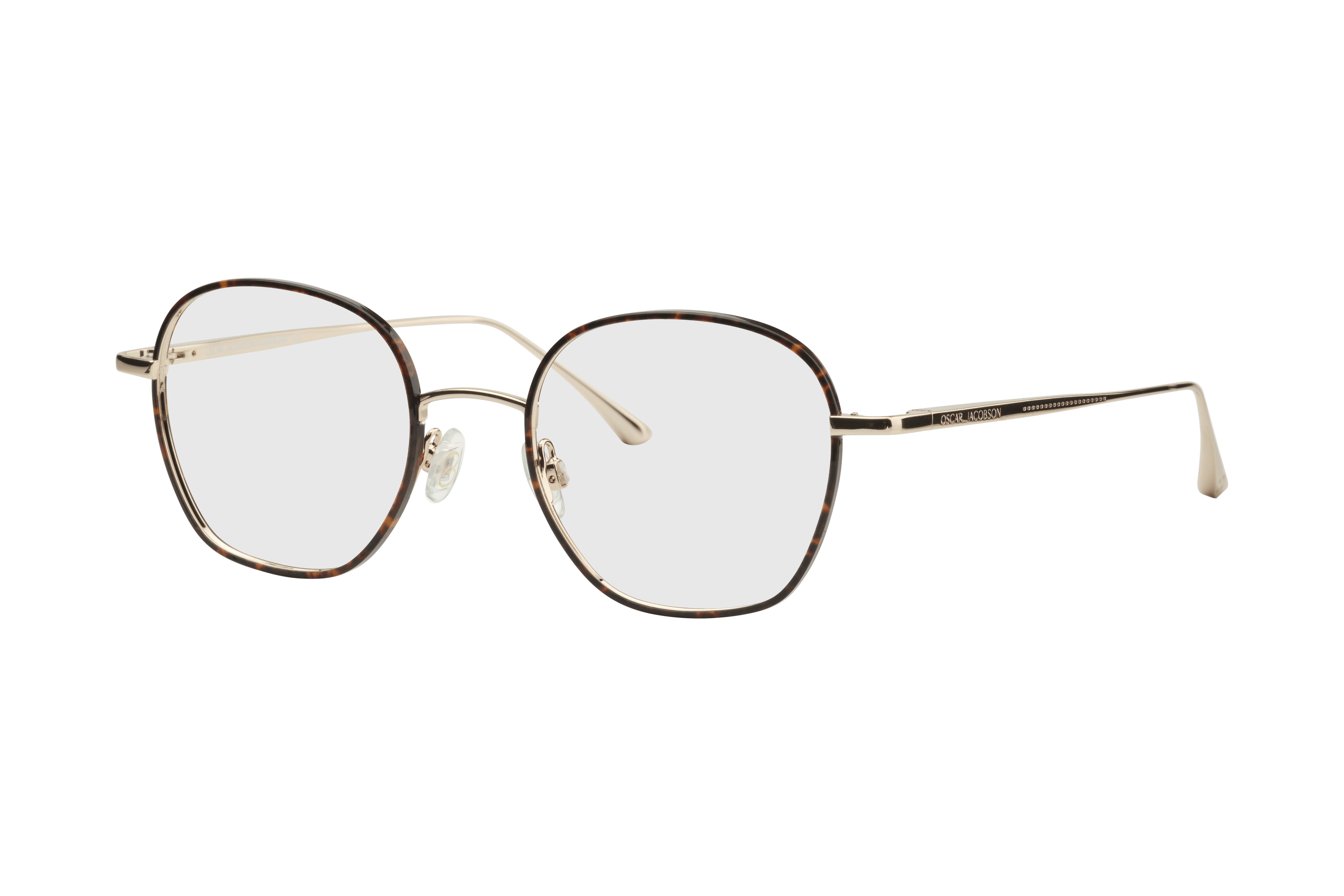Angle_Left01, Oscar Jacobson Clark II 7222 Glasögonbåge