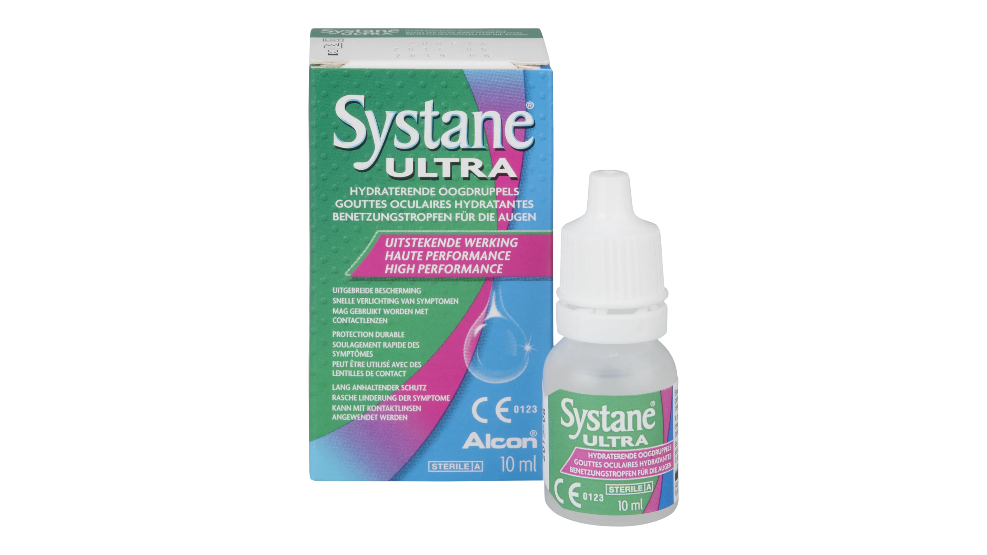 Front, Systane Ultra Drops Gotas oftalmicas 10ml