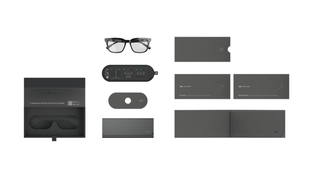 Detail01, Nuance Audio AW5001 Hearing Glasses