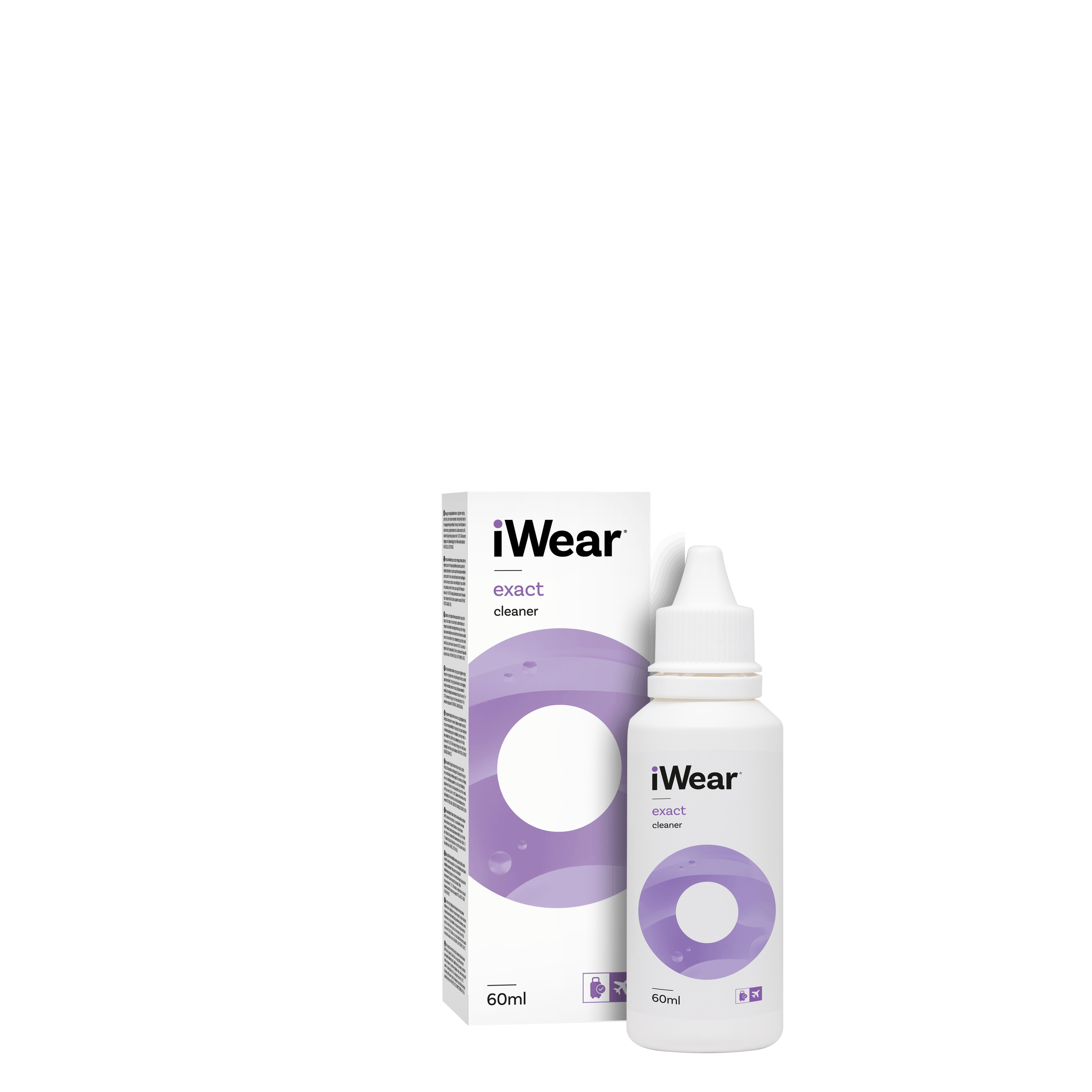 Angle_Left01, iWear exact cleaner Peróxido Desinfeçao e Limpeza 60ml