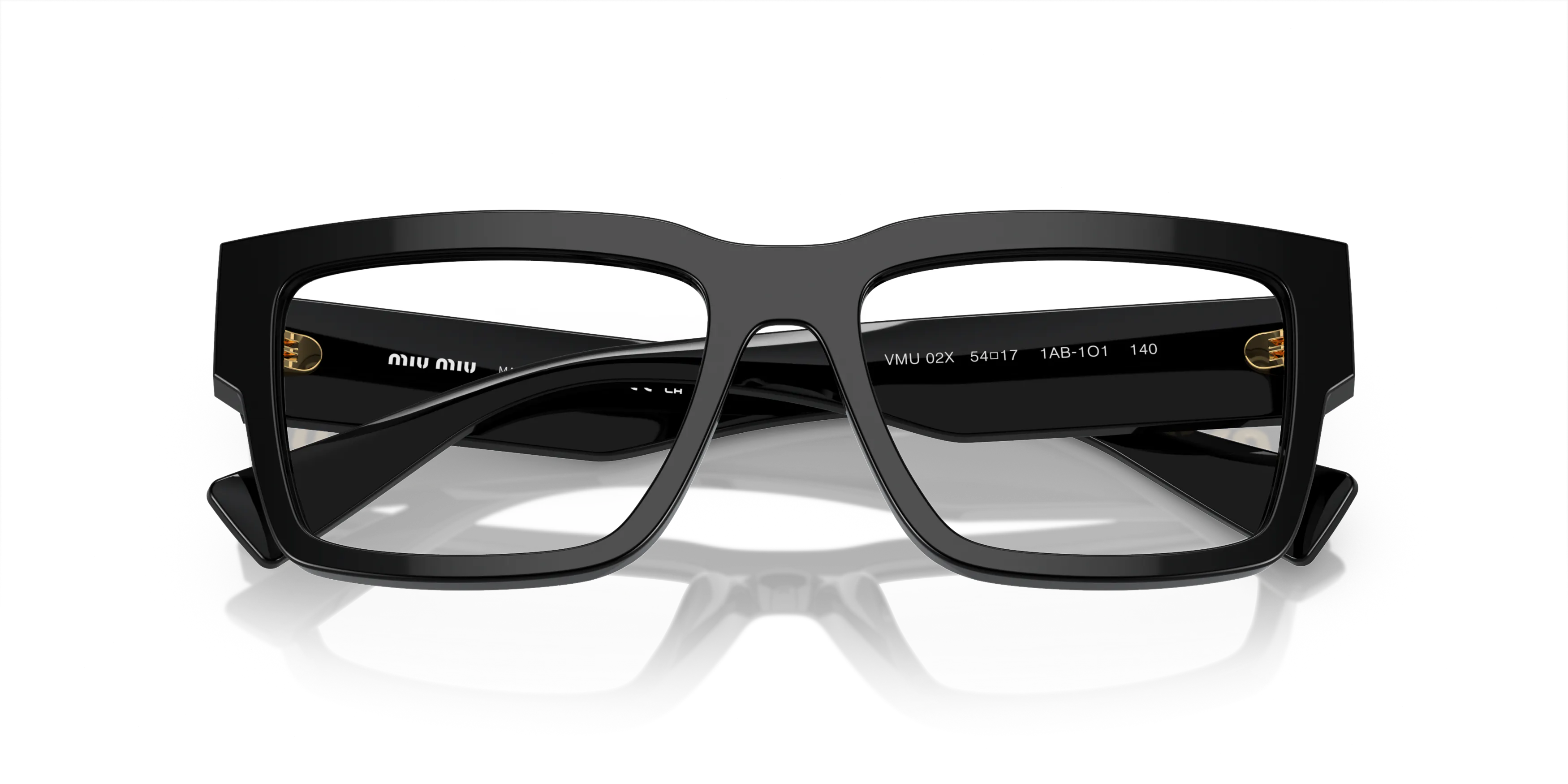 Folded, MIU MIU MU 02XV 1AB1O1