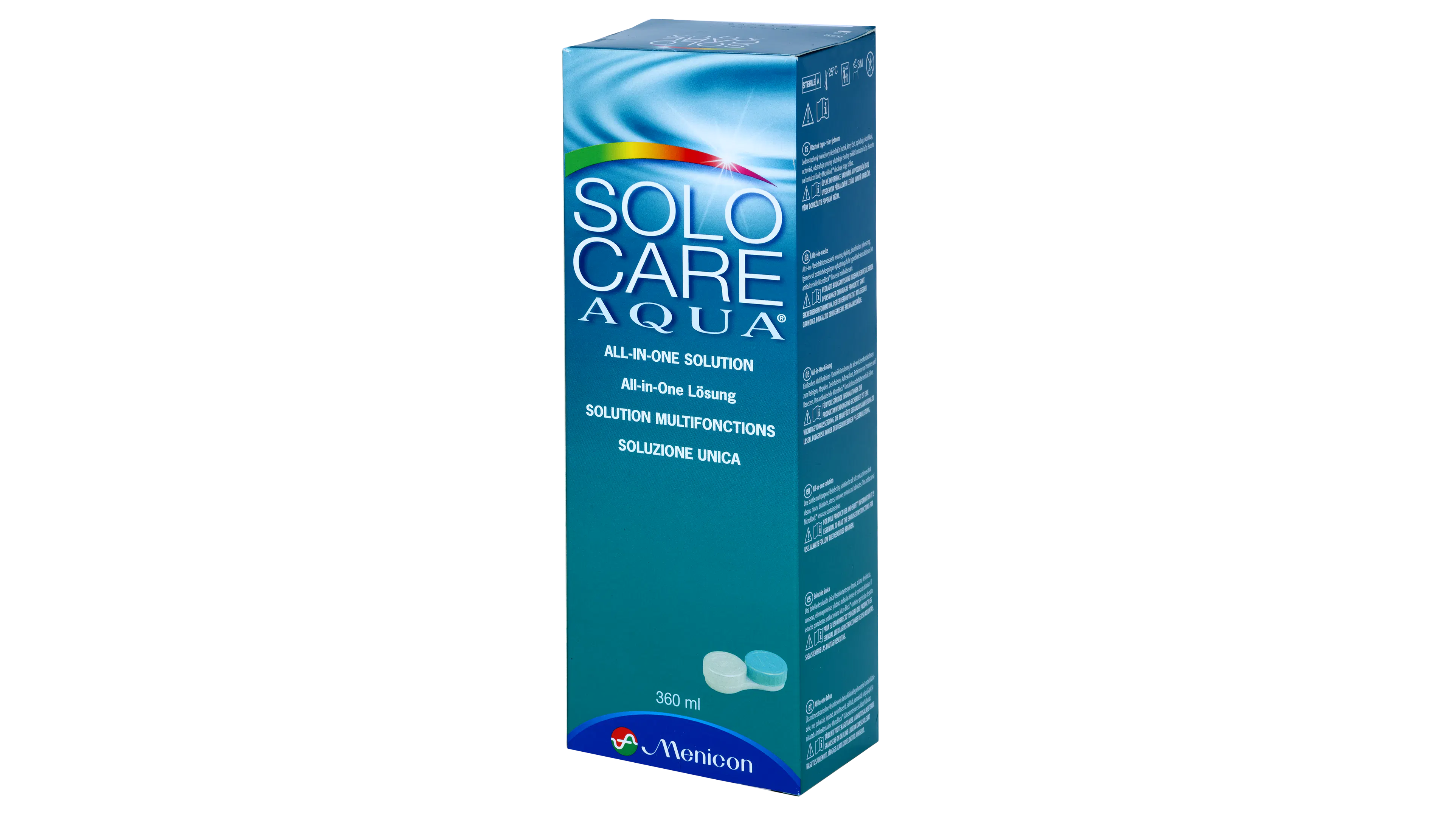 Front, Solo-Care Aqua - 360ml Multifonction FLACON SIMPLE (250 À 360ML)