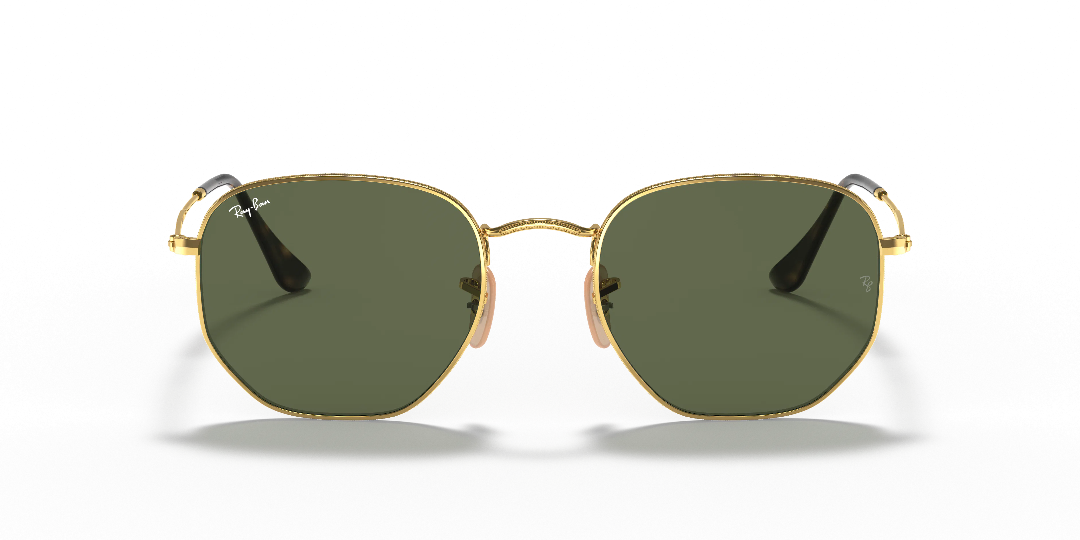Front, RAY-BAN Hexagonal Flat Lenses RB3548N 1