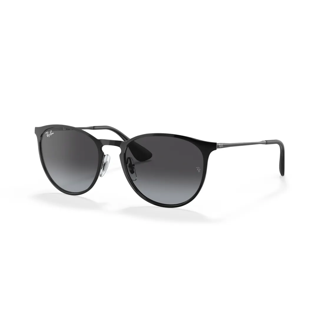 Ray-Ban Erika Metal 0RB3539 Solbriller - Katteøjne Sort