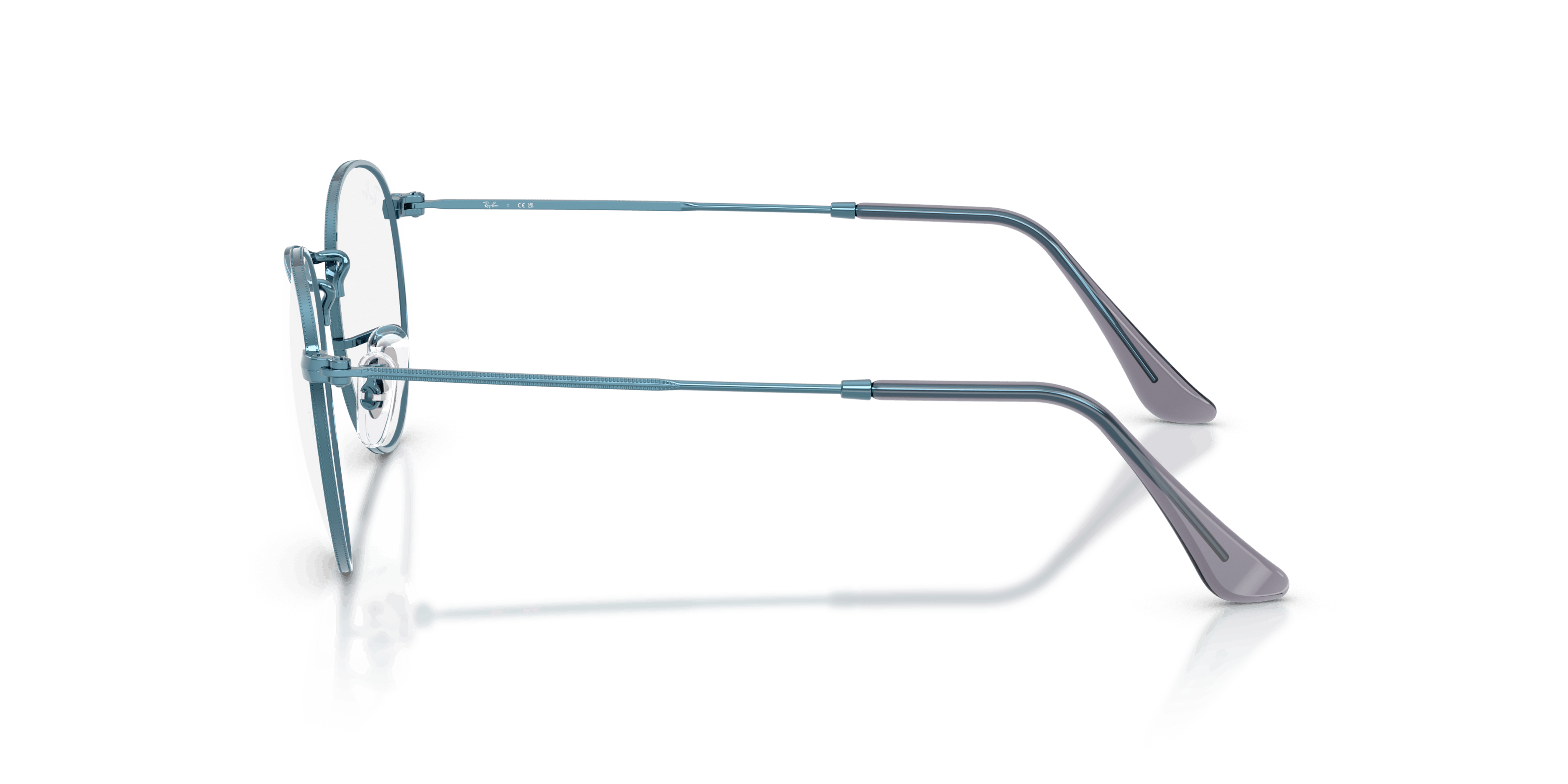 Angle_Left02, Ray-Ban Round Metal RX 3447V Glasses
