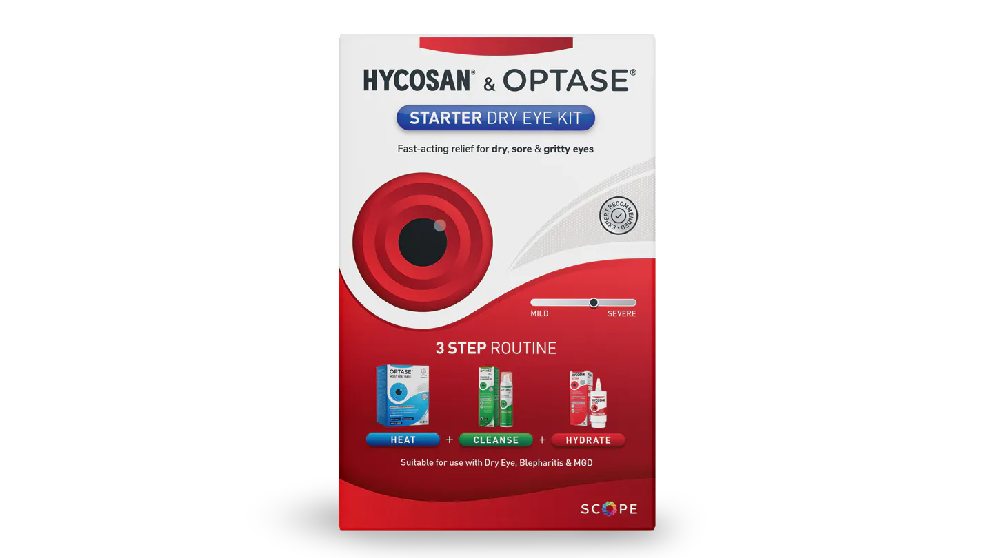 Front, Hycosan & Optase Dry Eye Kit