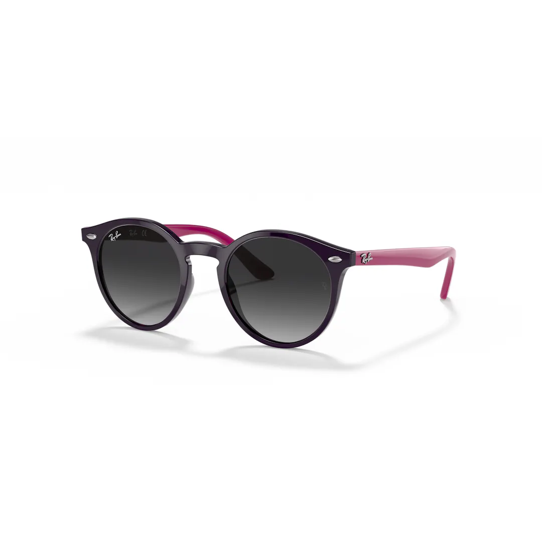 Ray-Ban Kids 0RJ9064S Solbriller - Runde Lilla