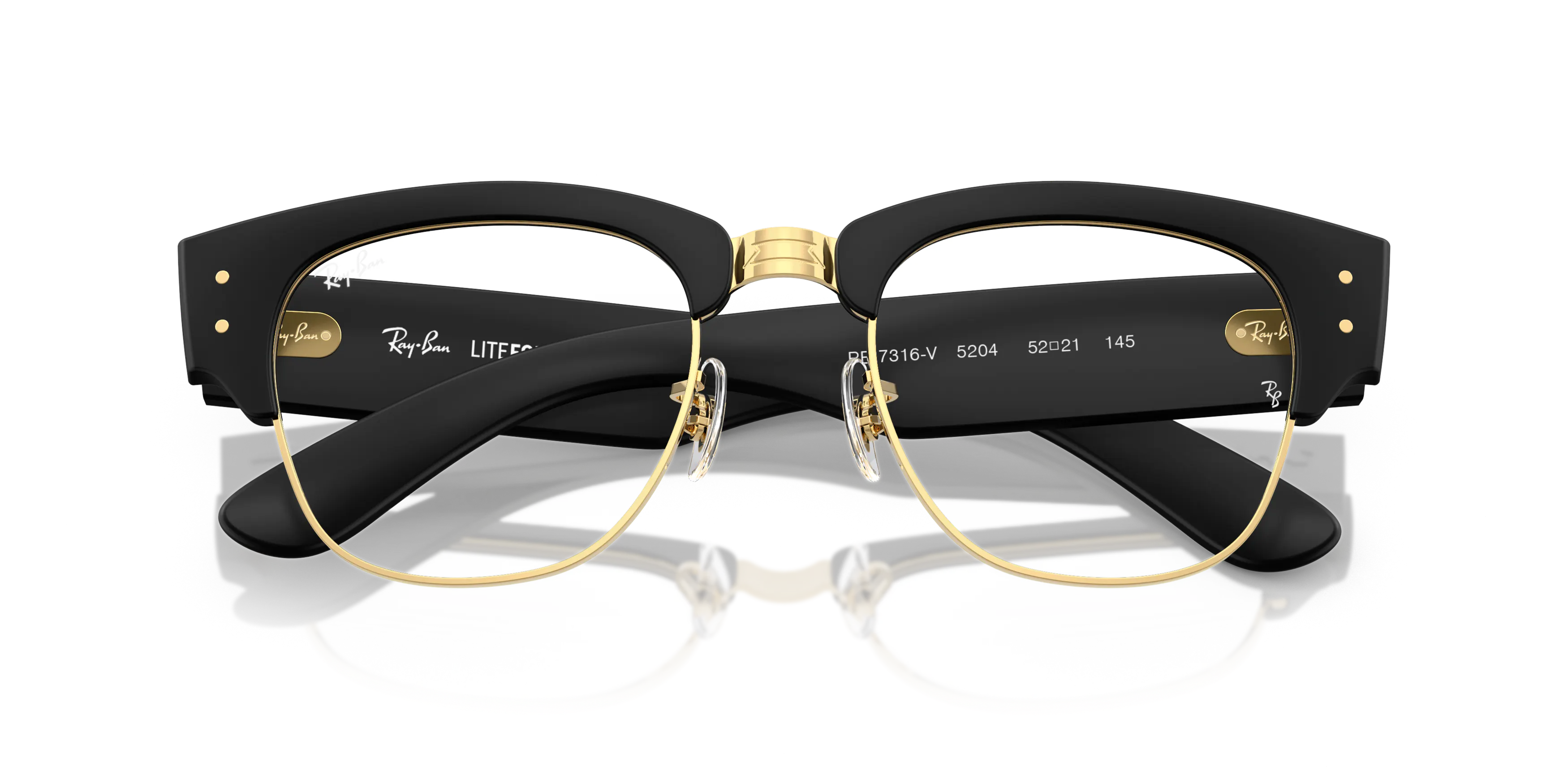 Folded, RAY-BAN Mega Clubmaster Optics Liteforce RX7316V 5204