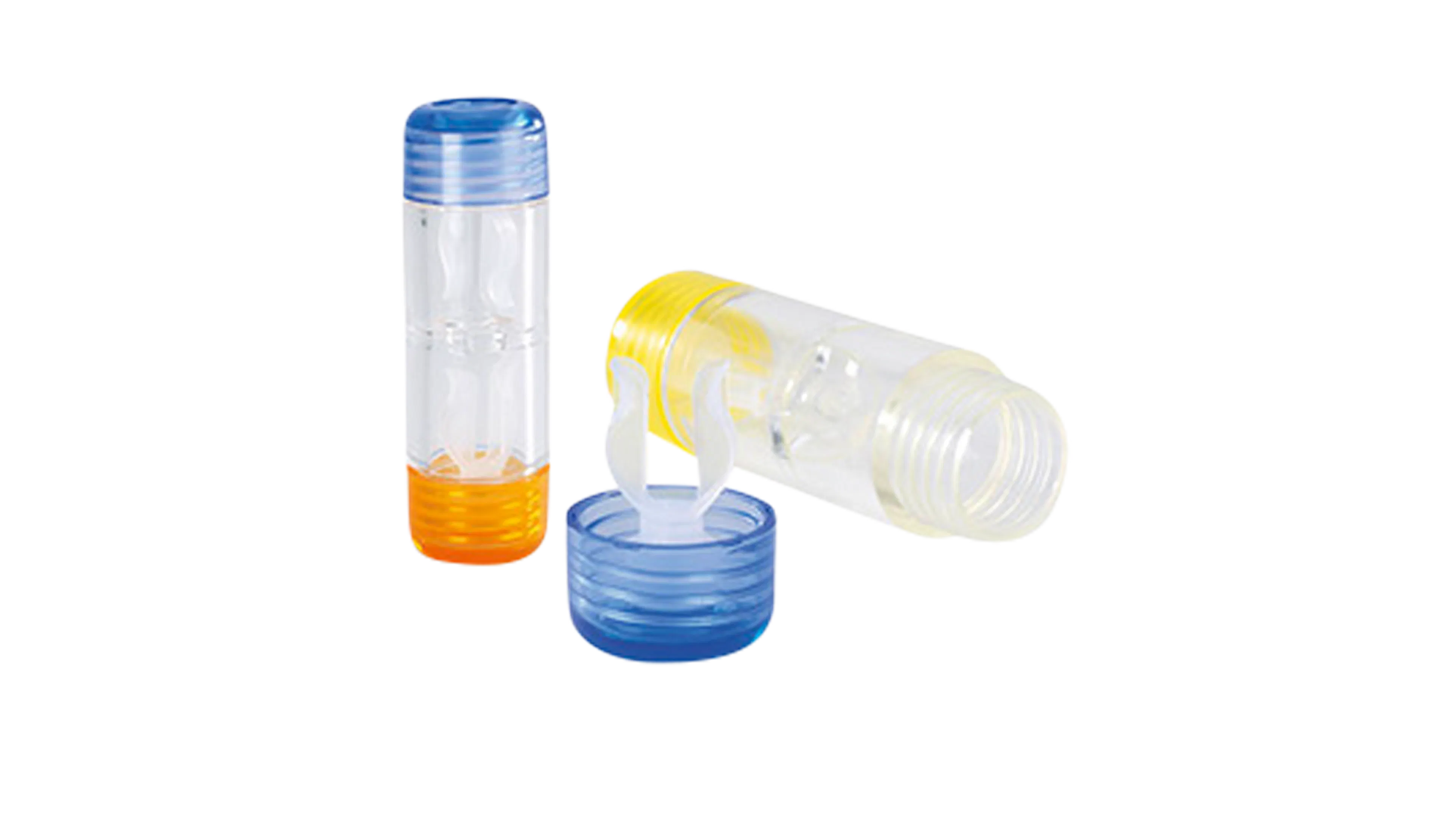 Front, Estojo para lentes de contacto Multicolor