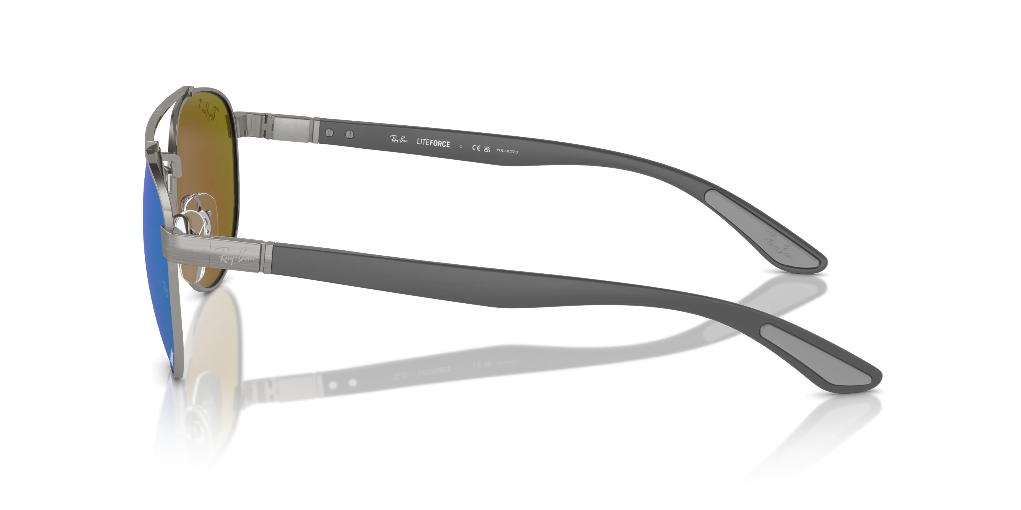 Angle_Left02, Ray-Ban Polarized+ RB3736CH 004/A1 Solglasögon