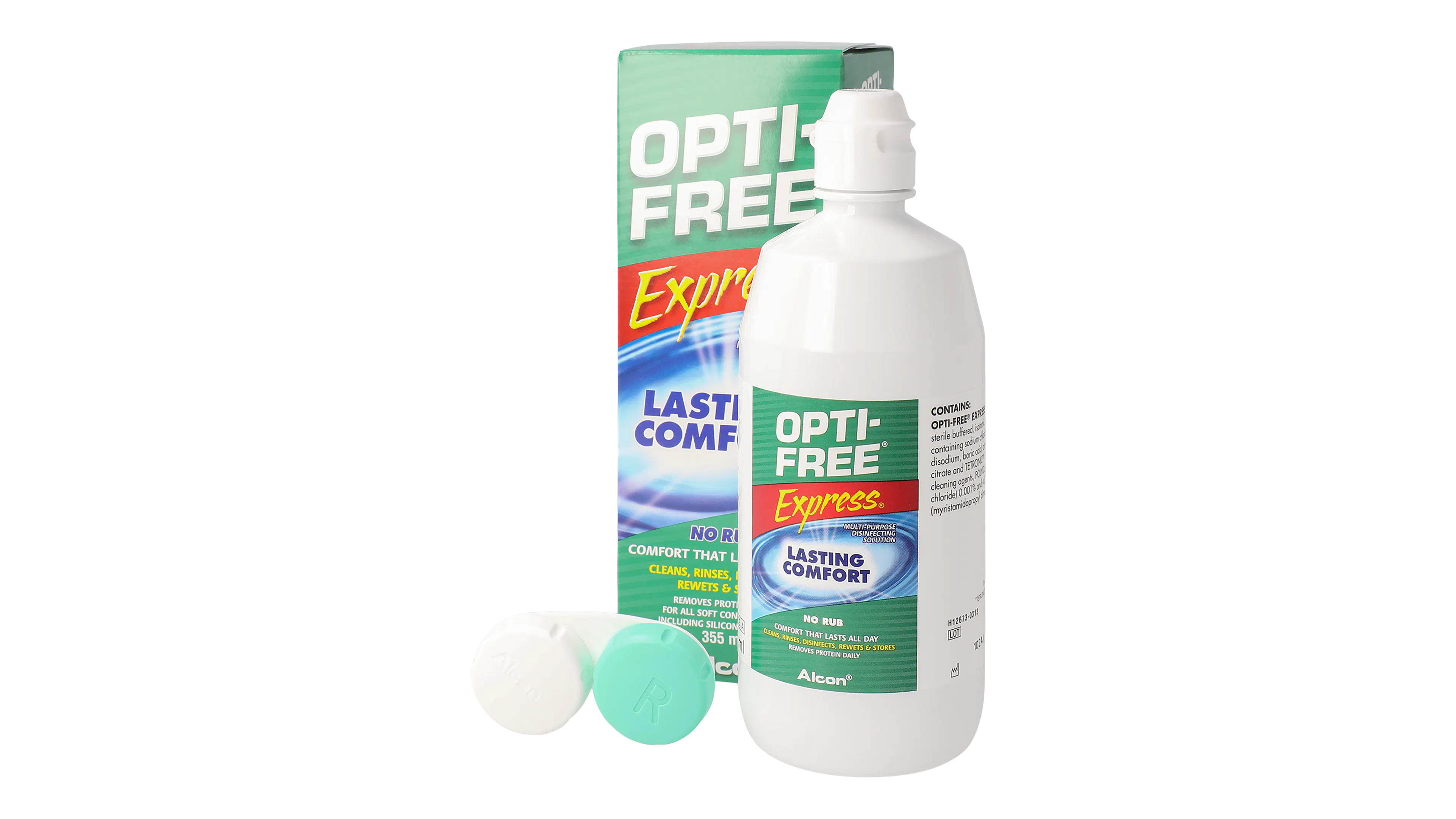 Front, Opti-Free Express Solución única 355ml