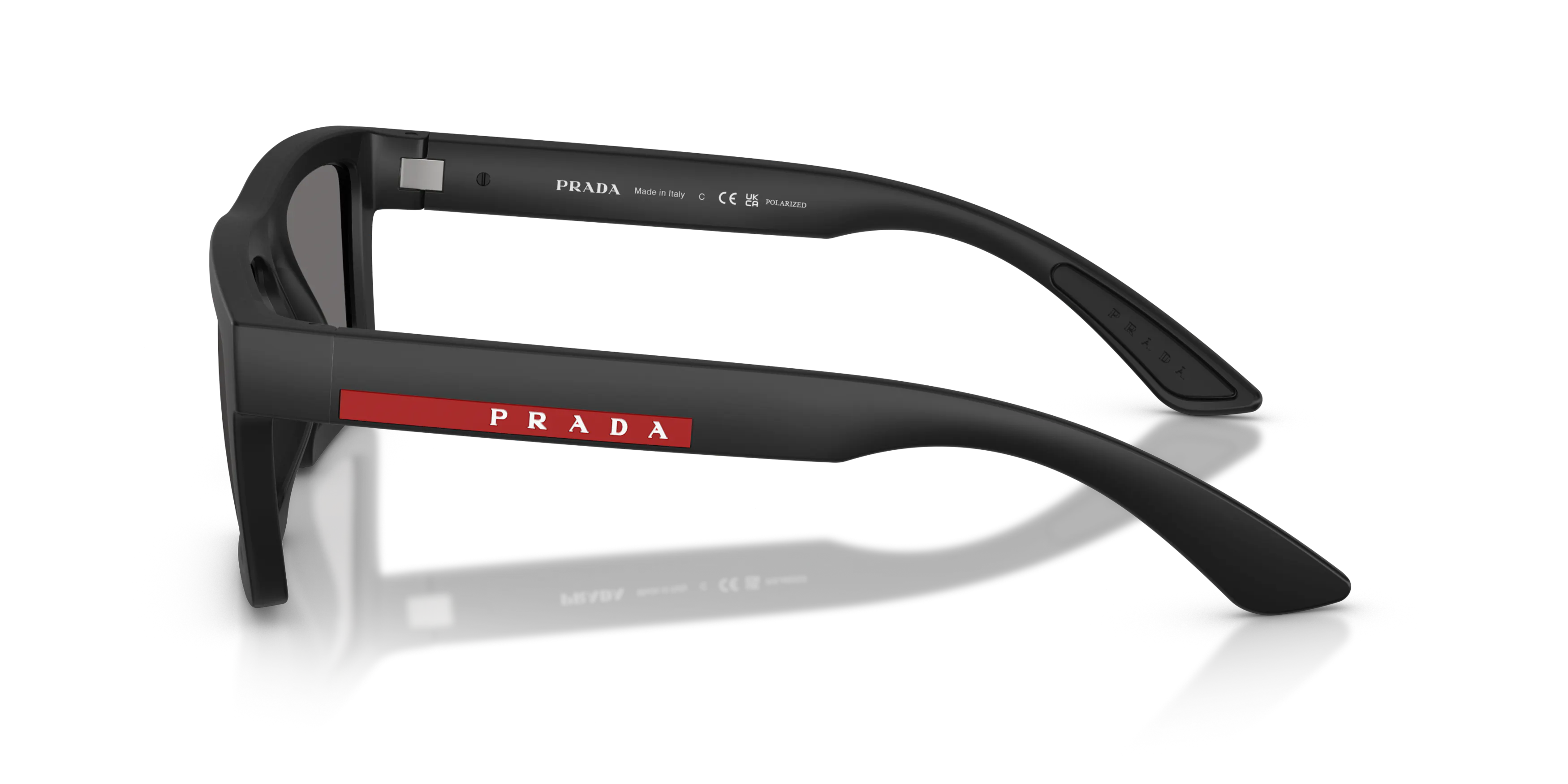 Angle_Left02, Prada Linea Rossa 0PS A07S 1BO02G Solbriller