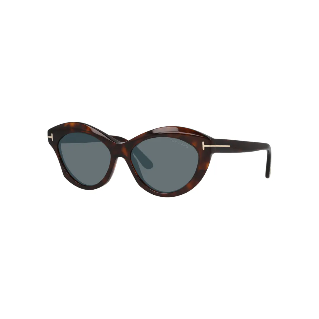 Photos - Sunglasses Tom Ford FT 1111 - Oval Red Havana Red;Havana