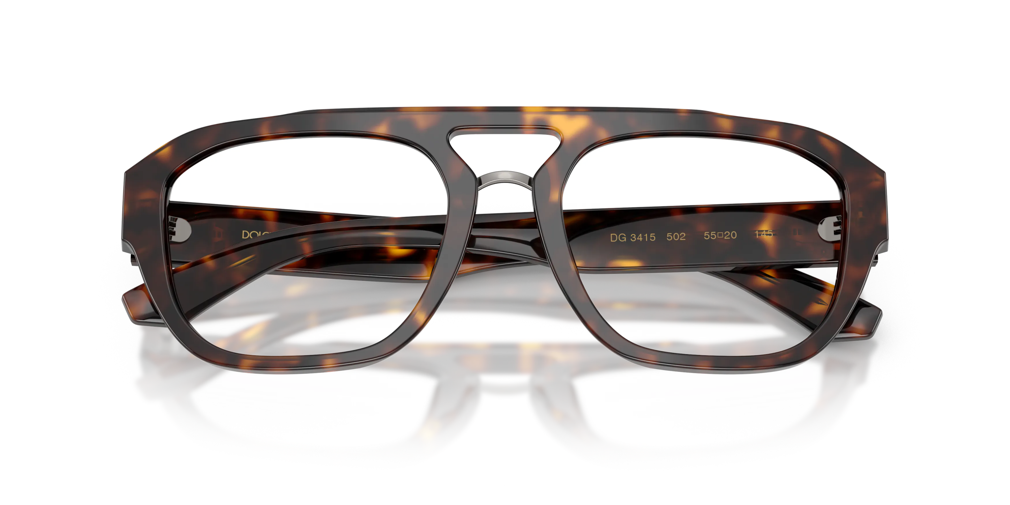 Folded, Dolce & Gabbana DG 3415 Glasses