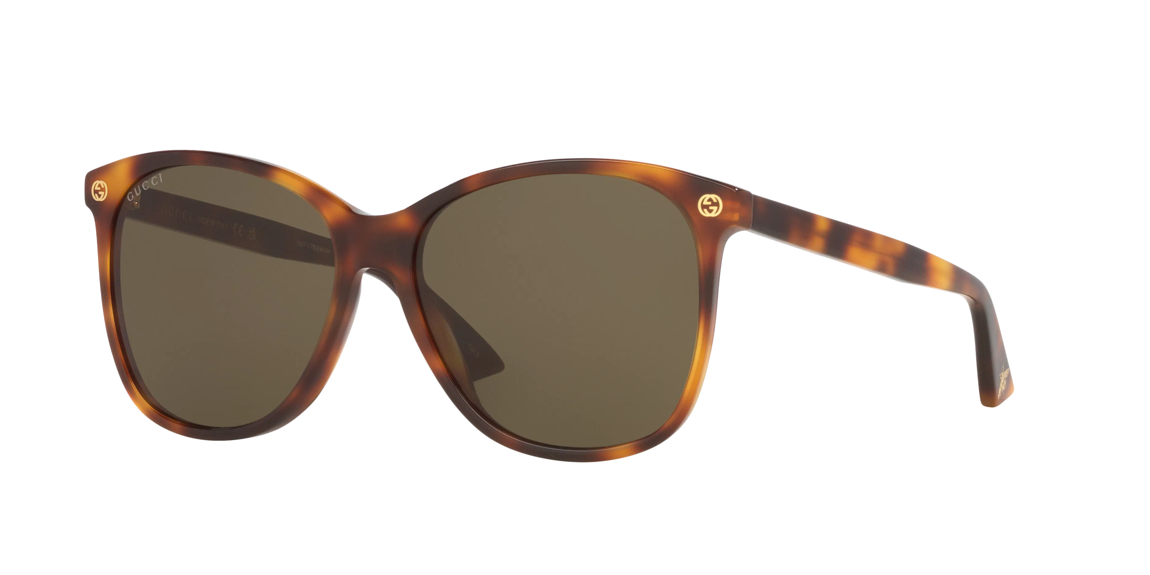 Angle_Left01, Gucci 0024S 002 Solglasögon