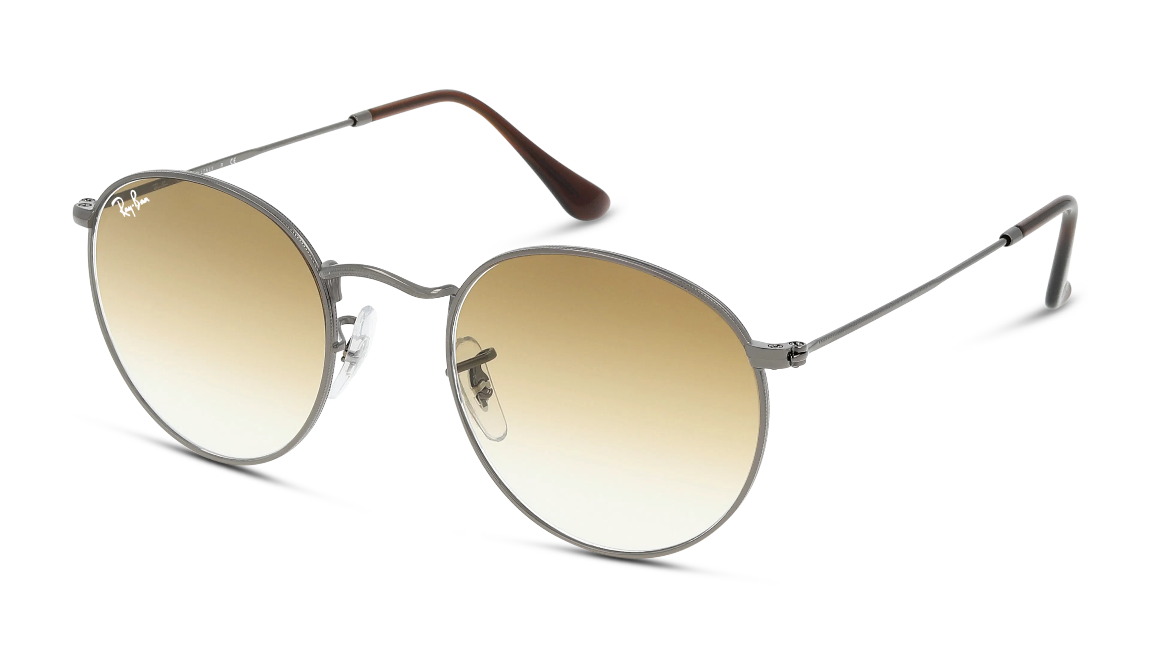 Angle_Left01, Ray-Ban Round Flat Lenses RB3447N 004/51