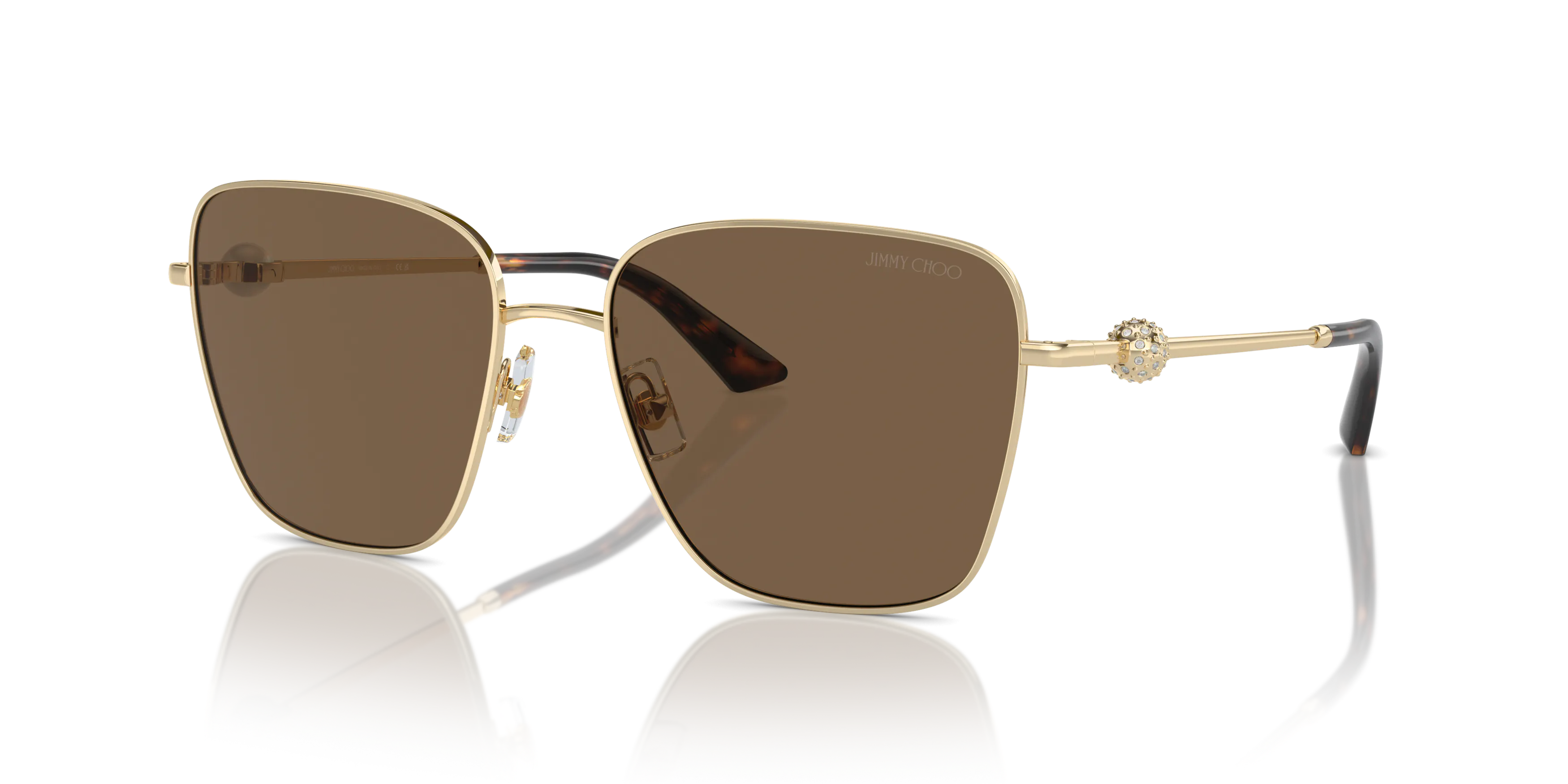 Jimmy Choo 0JC4005HB Solbriller - Firkantede Guld