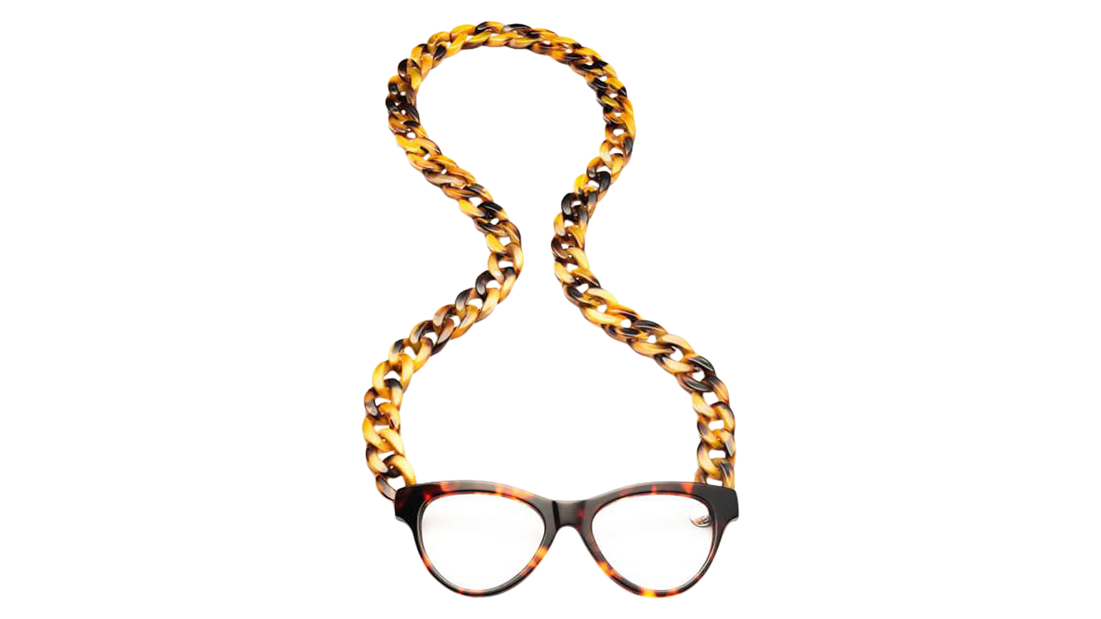 Front, CotiVision Joen - Tortoise Shell (+1.50) Necklace Reading Glasses