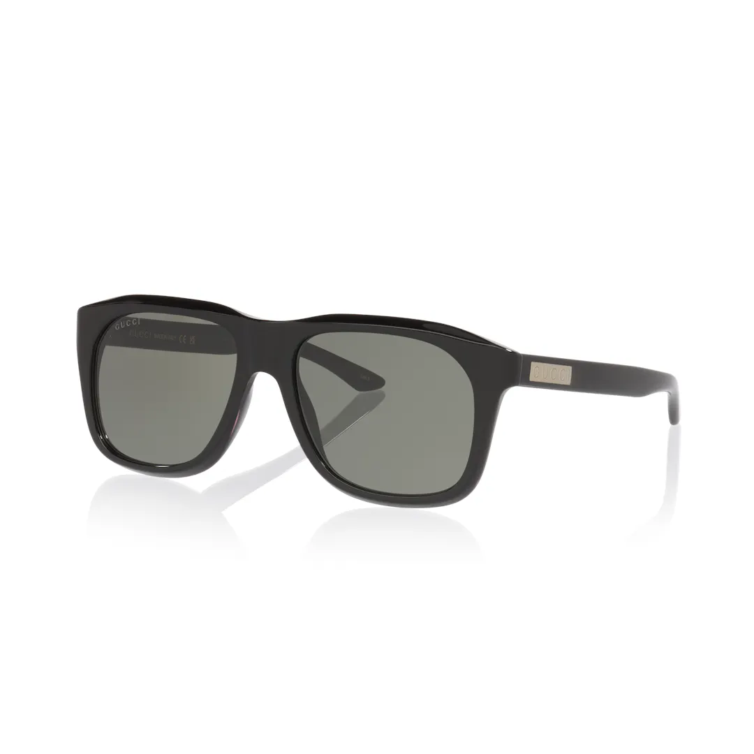 Gucci GG2077S Solbriller - Firkantede Sort Gucci GG2077S Solbriller - Firkantede Sort