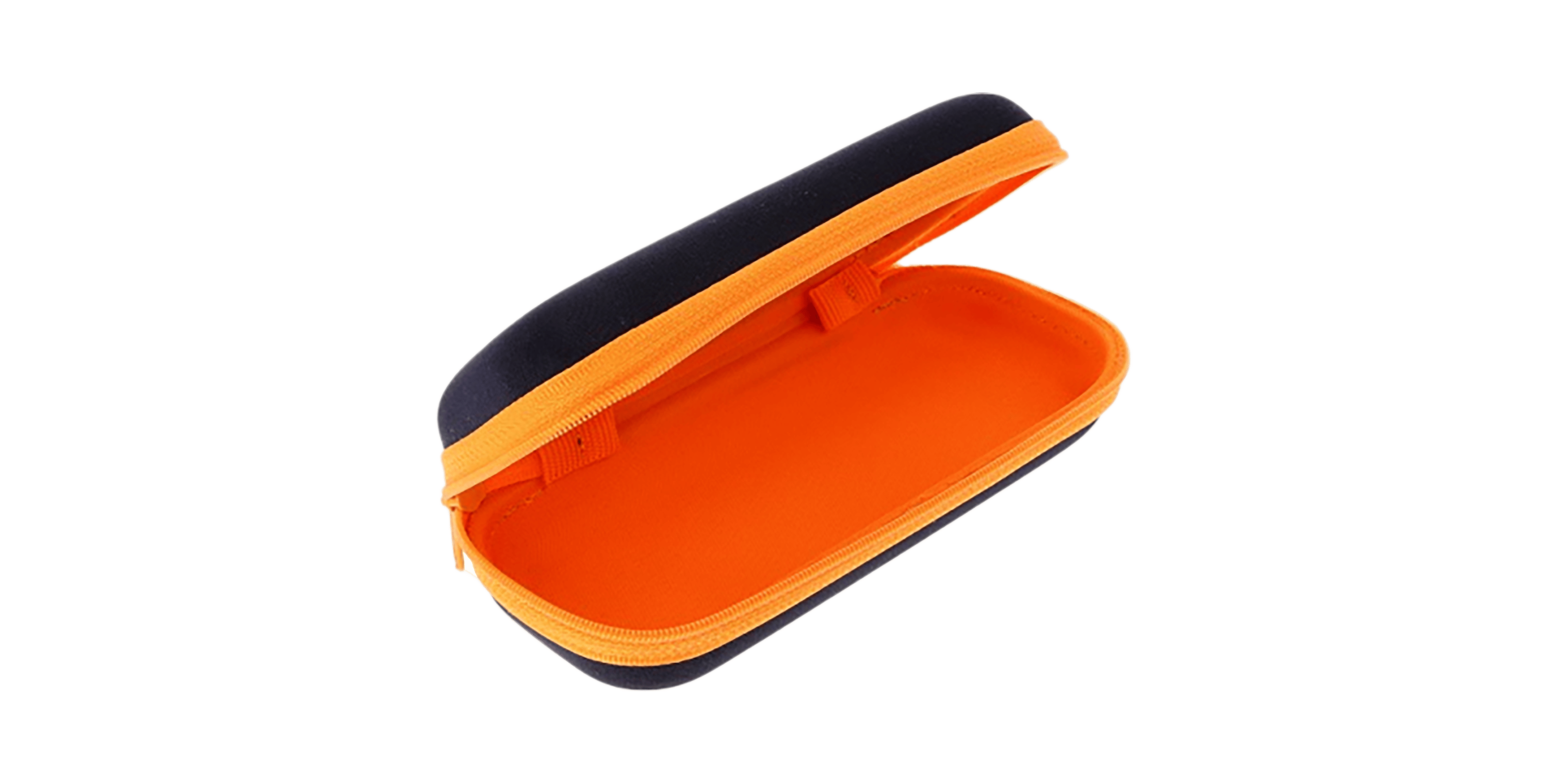 Front, GRANDVISION ETUI ZIP BLEU/ORANGE