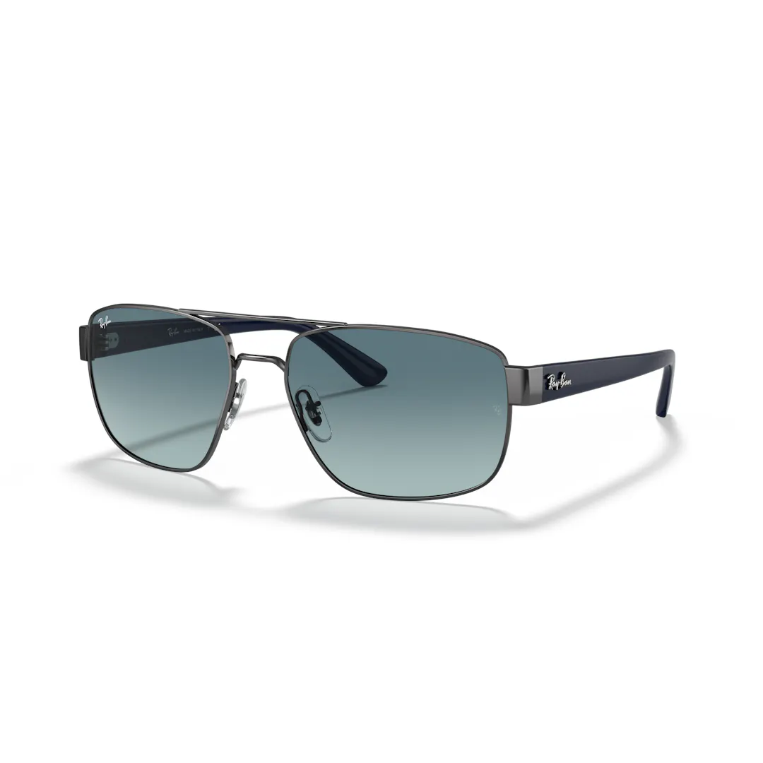 Ray-Ban 0RB3663 Solbriller - Firkantede Sølv Ray-Ban 0RB3663 Solbriller - Firkantede Sølv