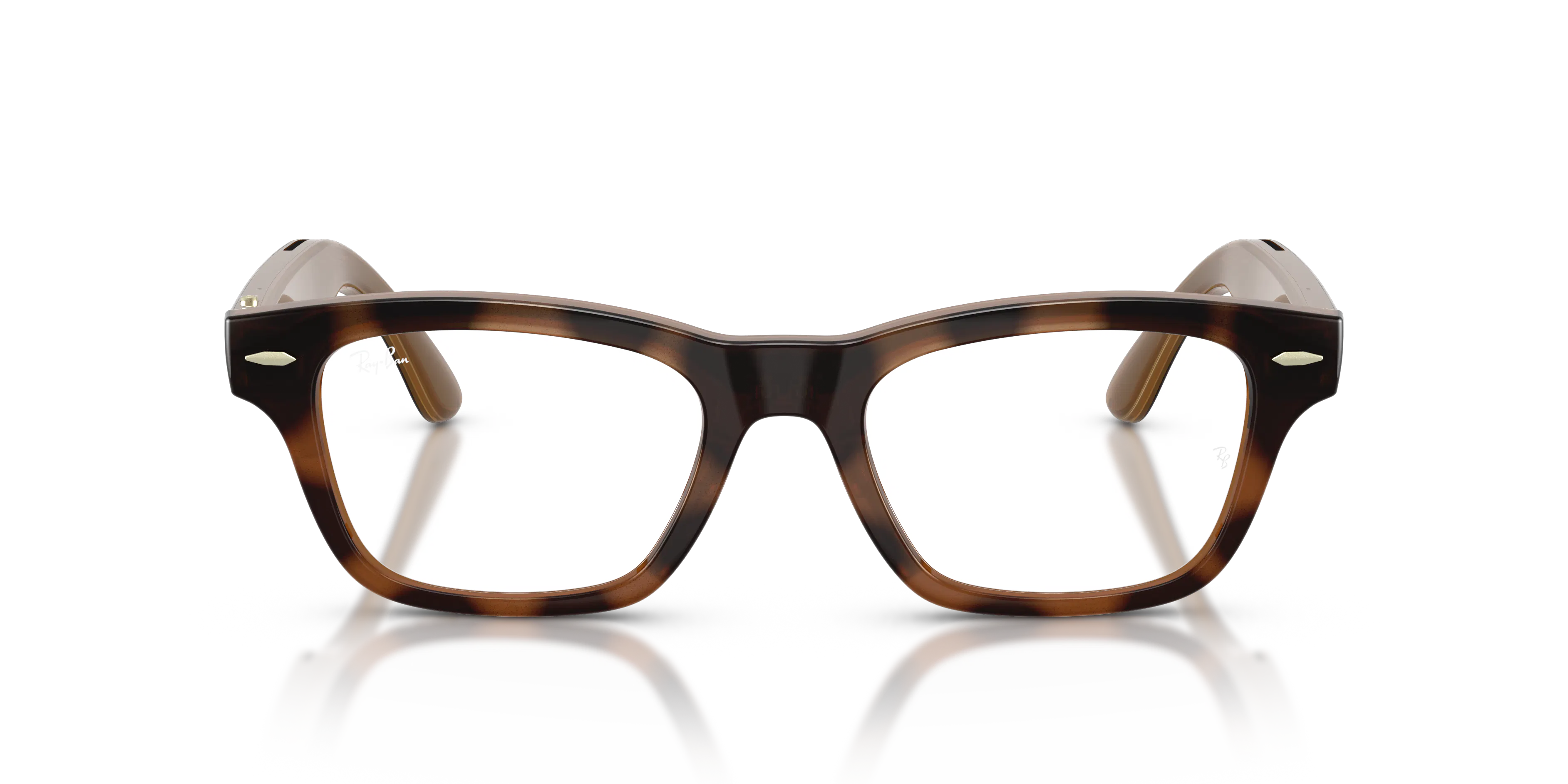 Front, Ray-Ban Meta Audio Burbank RW 7005 with Transitions® lenses
