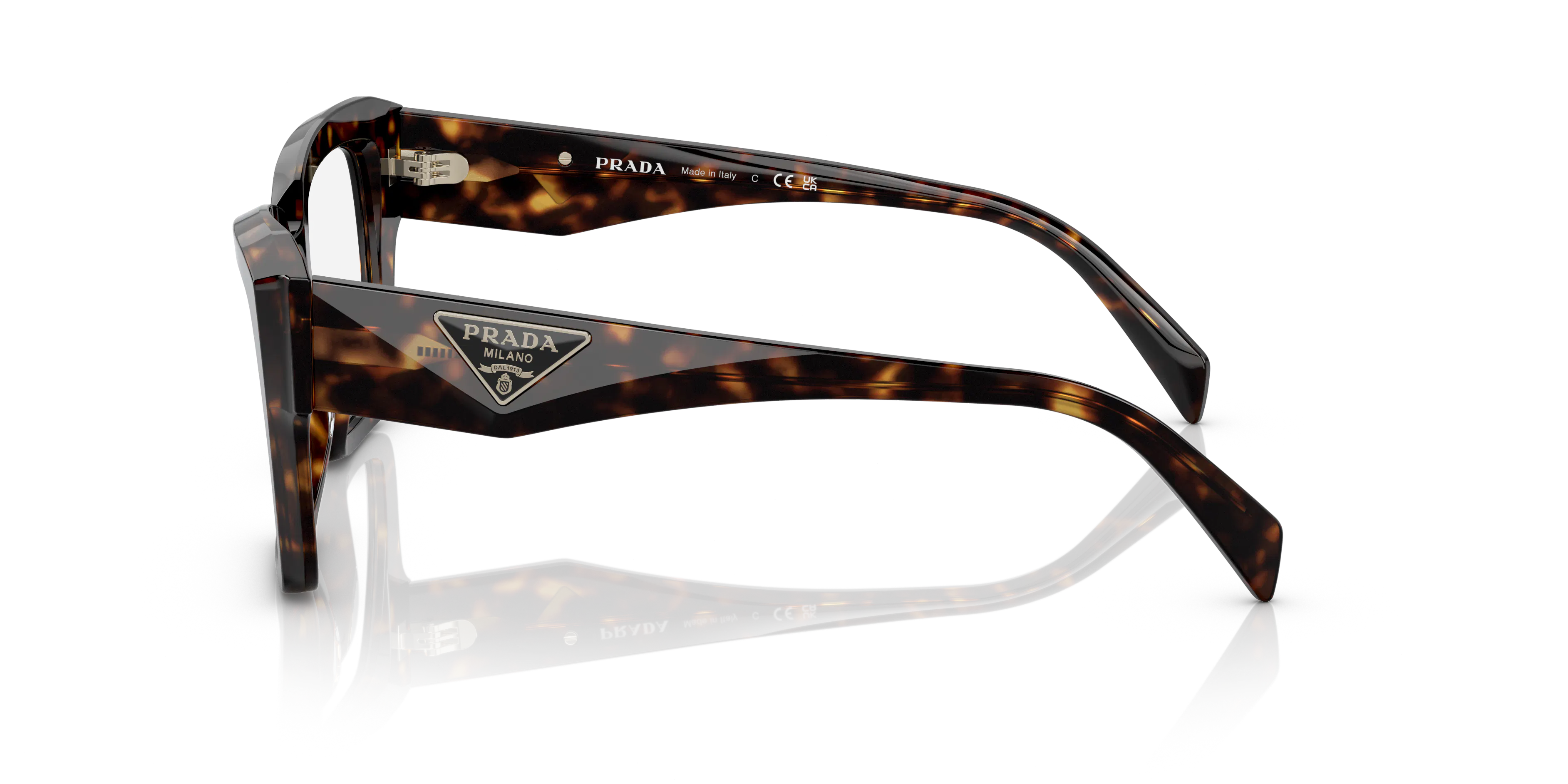 Angle_Left02, Prada 0PR 09ZV 2AU1O1 Glasögonbåge