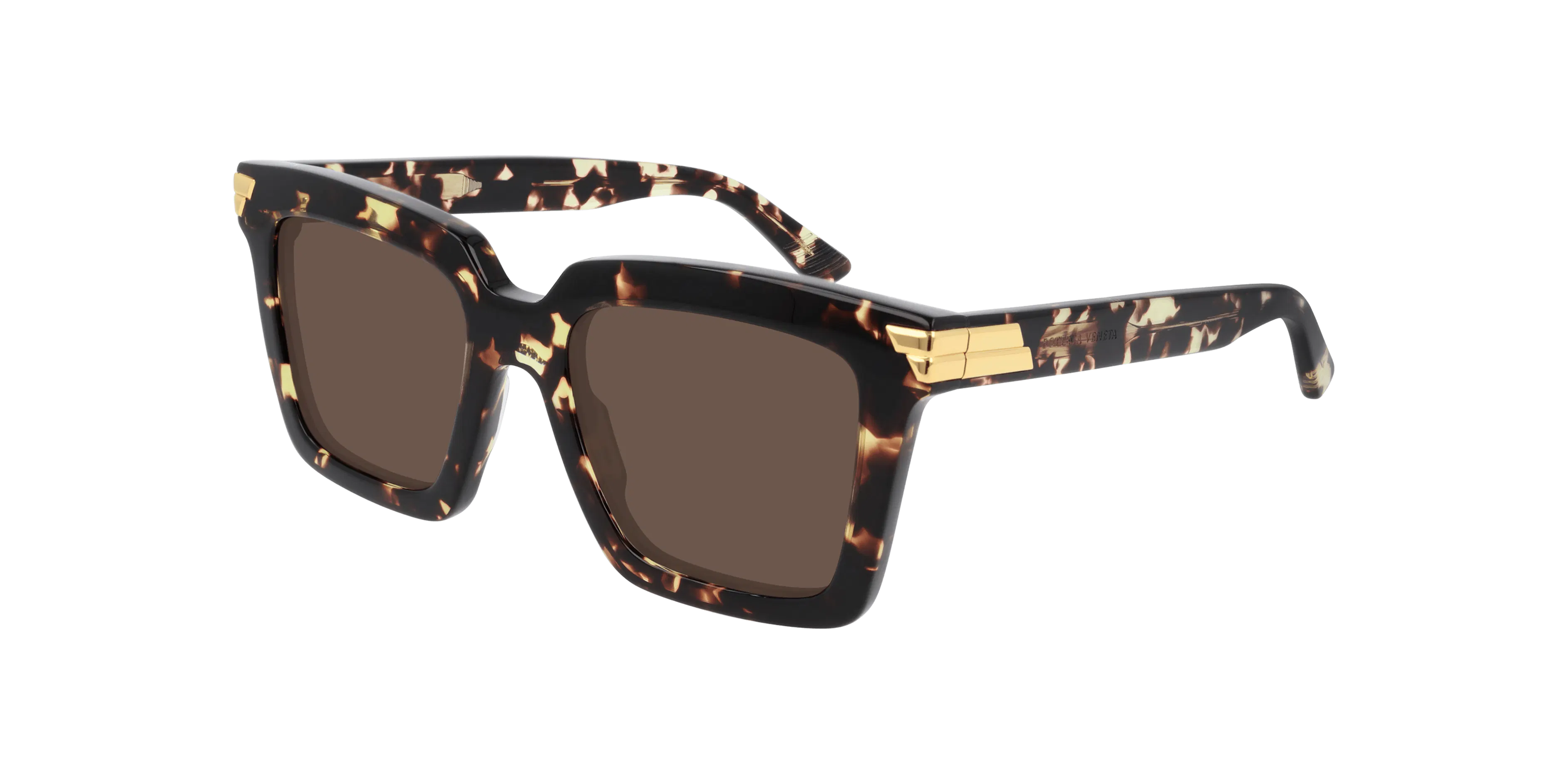 Bottega Veneta BV1005S Solbriller - Firkantede Brun