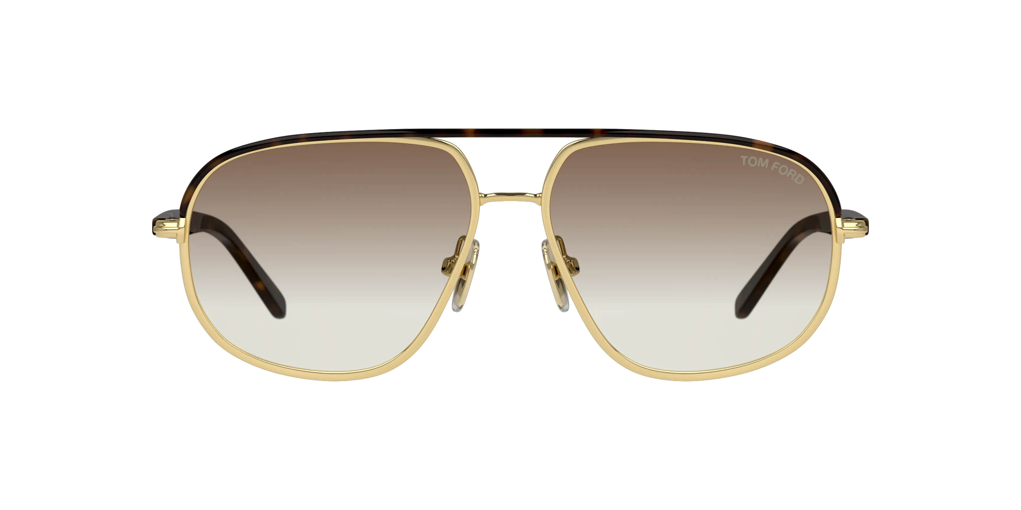Front, Tom Ford Maxwell TR FT1019 30F Solglasögon