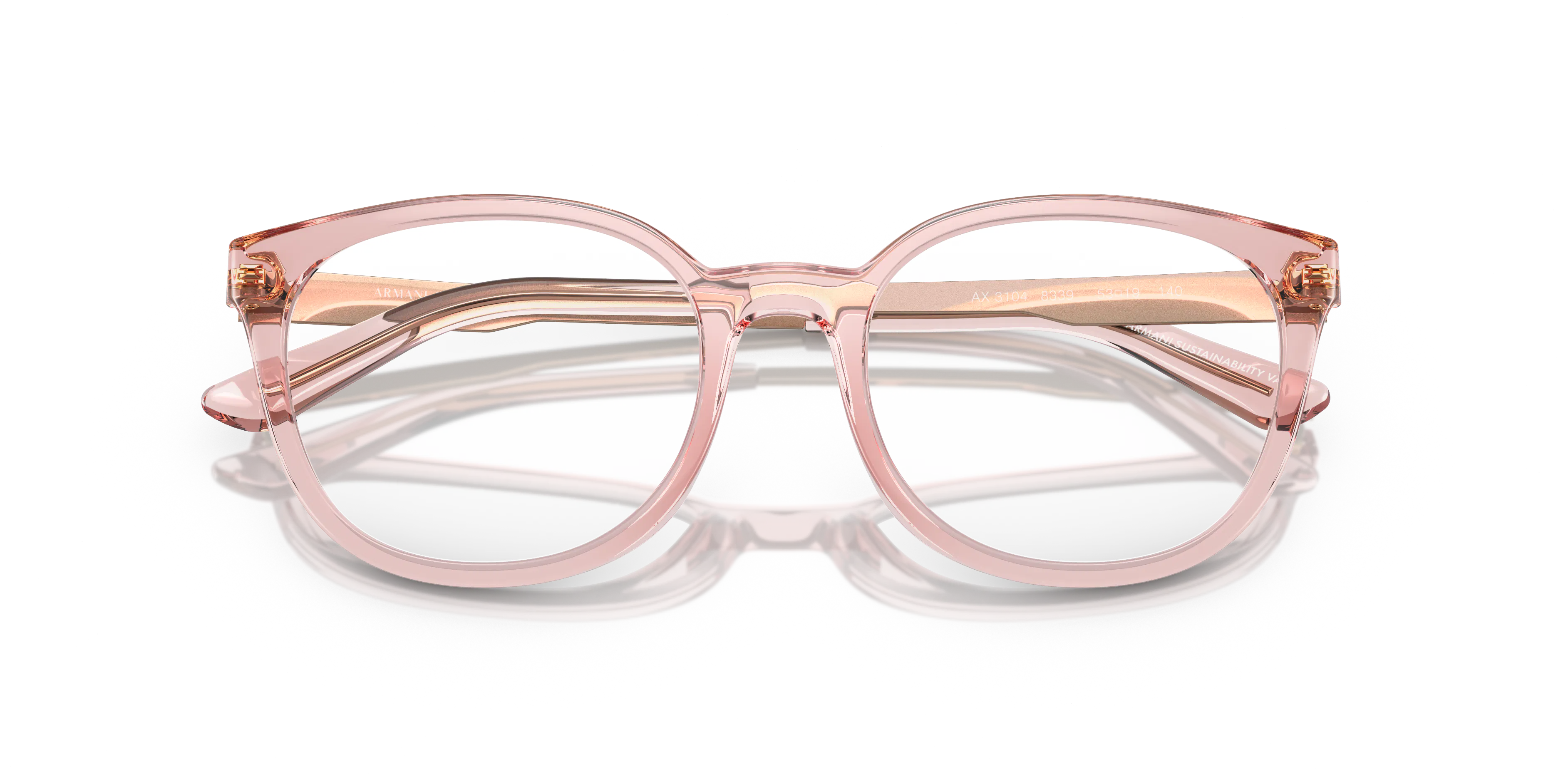 Armani Exchange AX3104 Donna Cat Eye Rosa M | GrandVision