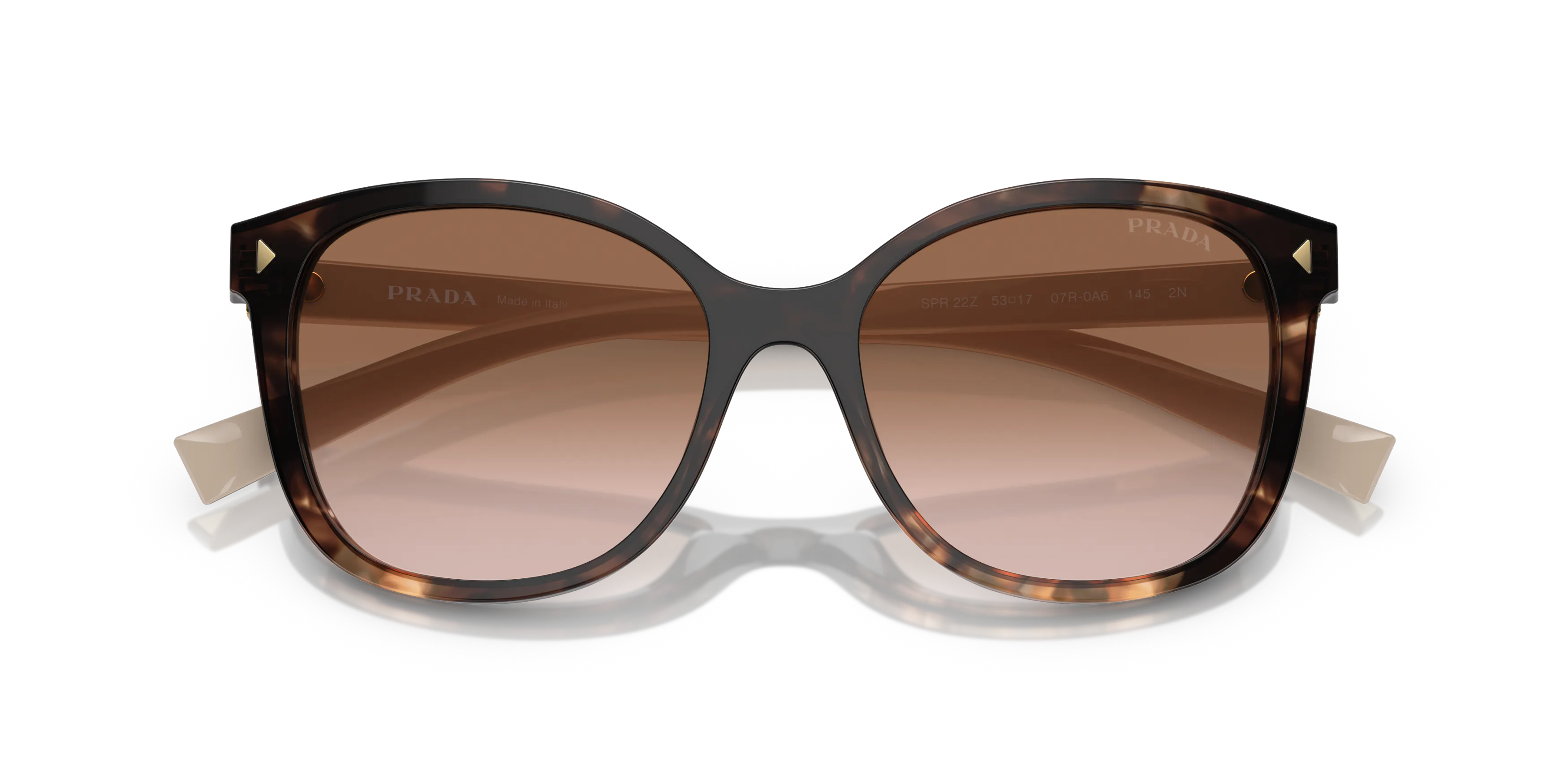 Folded, Prada PR 22ZS Sunglasses
