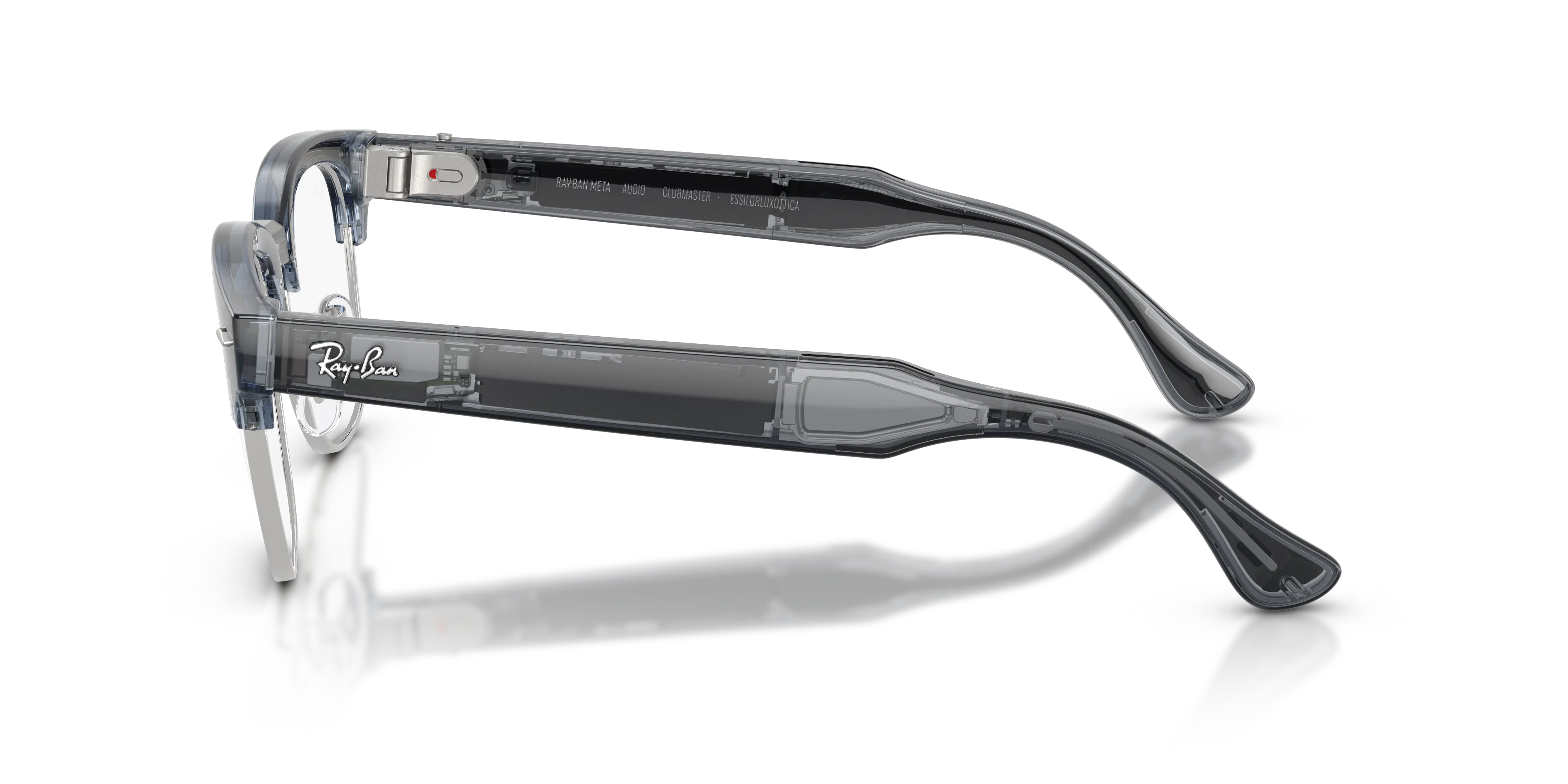Angle_Left02, Ray-Ban Meta Audio Clubmaster Optics RW 7004V