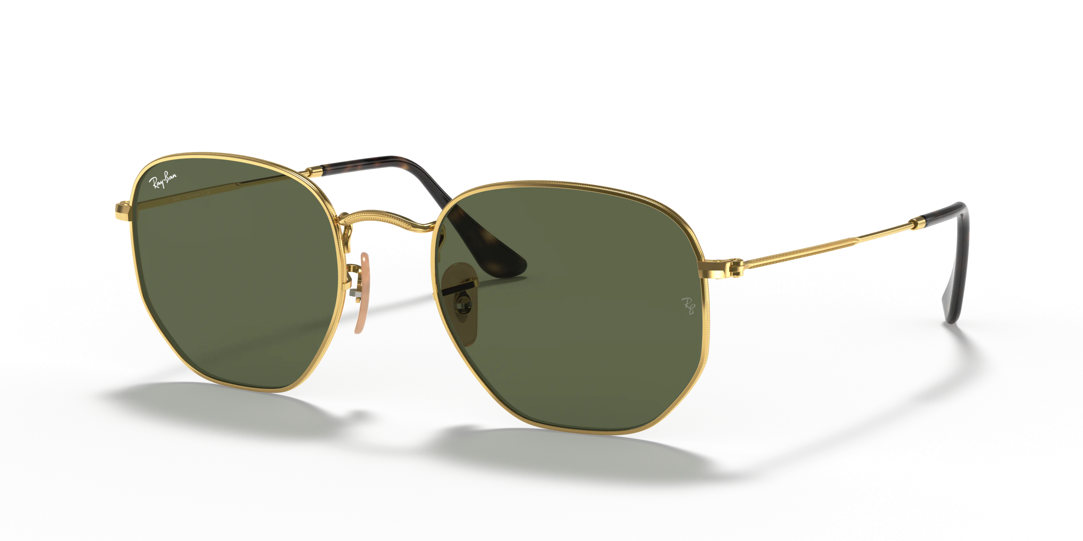 Angle_Left01, Ray-Ban Hexagonal Flat Lenses RB3548N 1