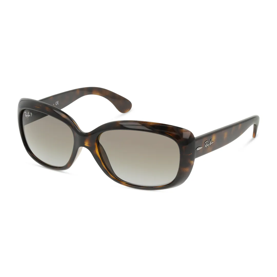 Ray-Ban Jackie Ohh 0RB4101 Solbriller - Katteøjne Skildpadde Polariserede Linser