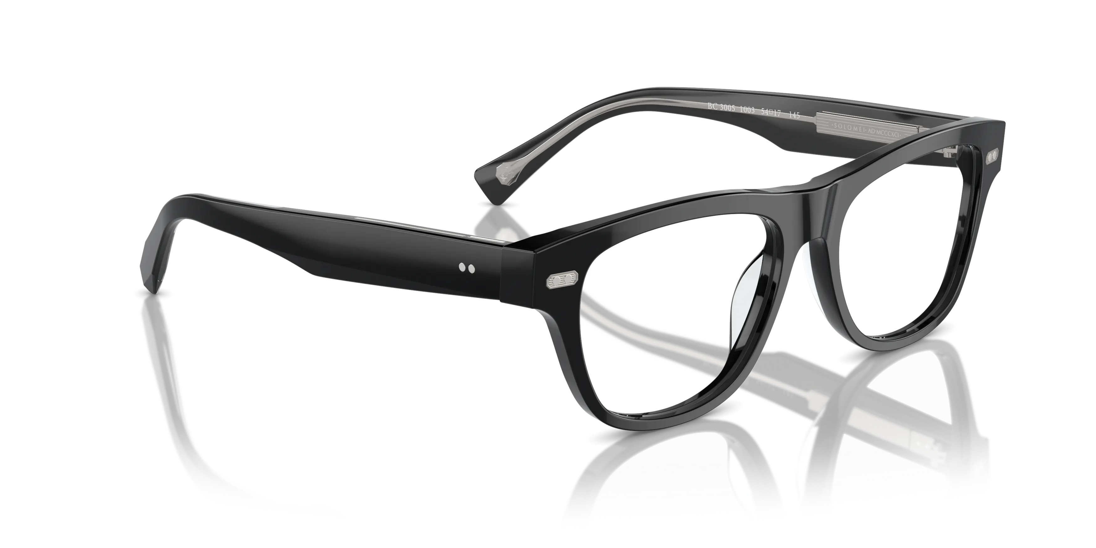 ブルネロクチネリ 眼鏡フレーム BC3005 1003 BLACK Brunello Cucinelli BC3006 Eyeglasses | LensCrafters