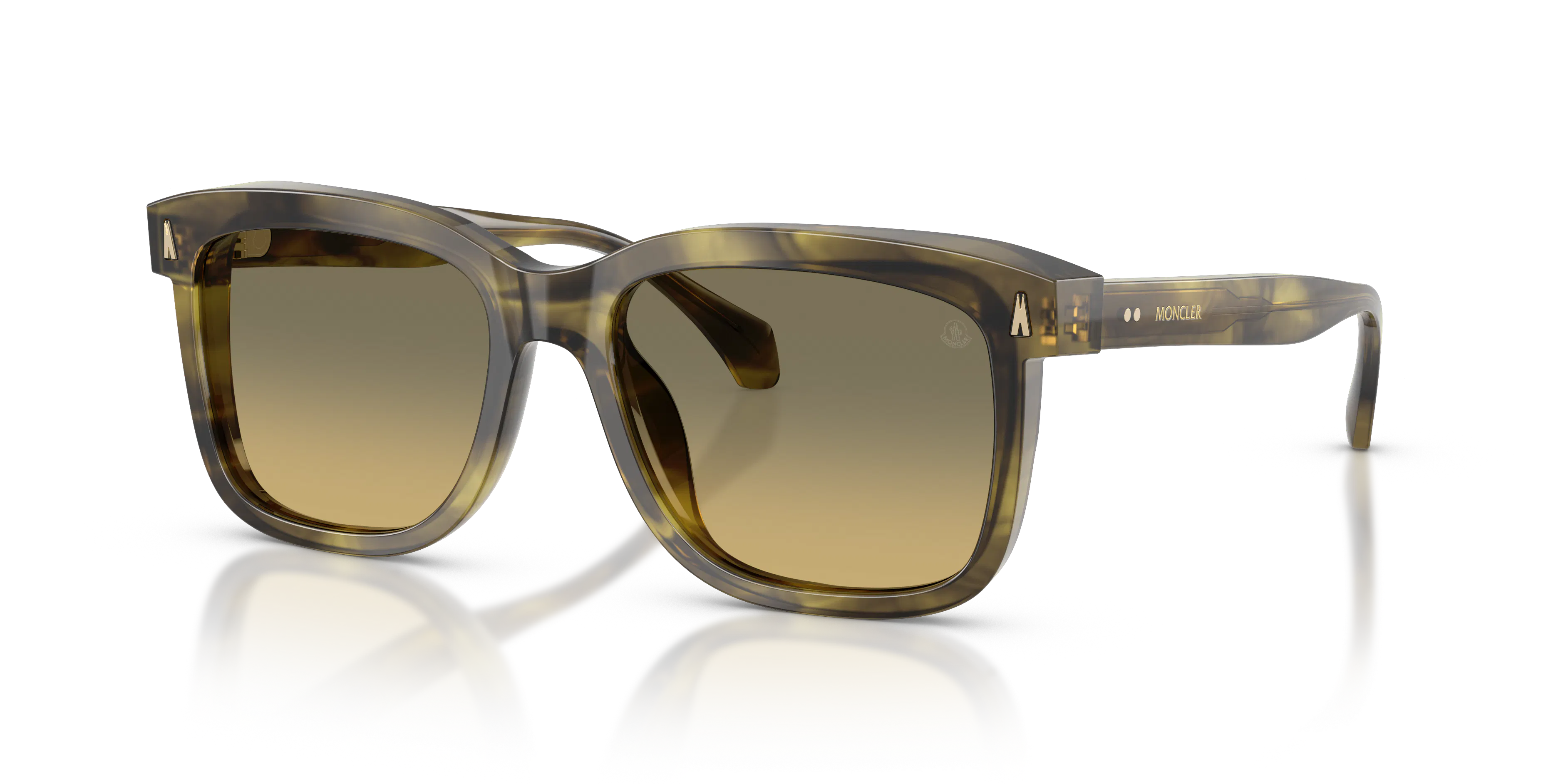 Angle_Left01, Moncler Valaire 0ME6018 3027L0 Solglasögon