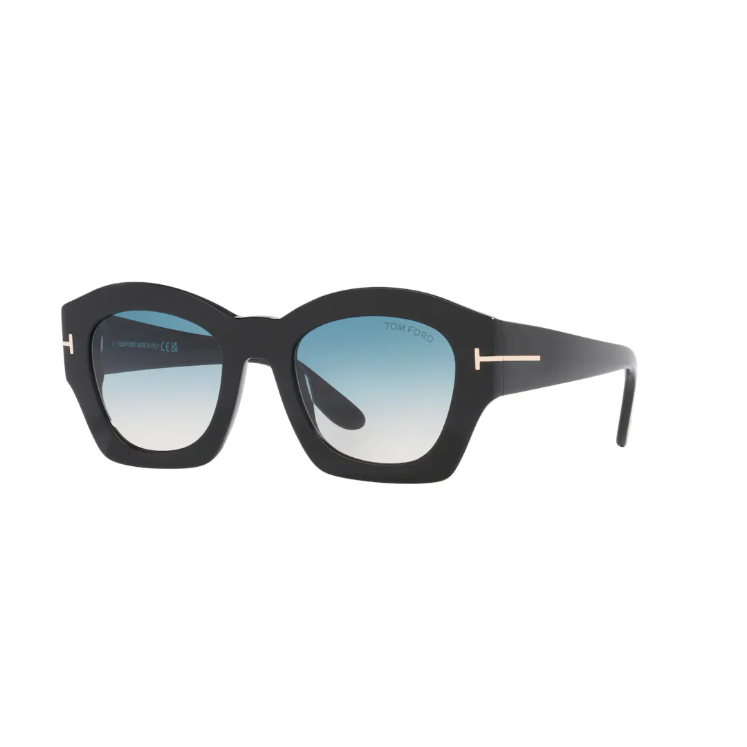 Tom Ford FT1083 Solbriller - Runde Sort Tom Ford FT1083 Solbriller - Runde Sort