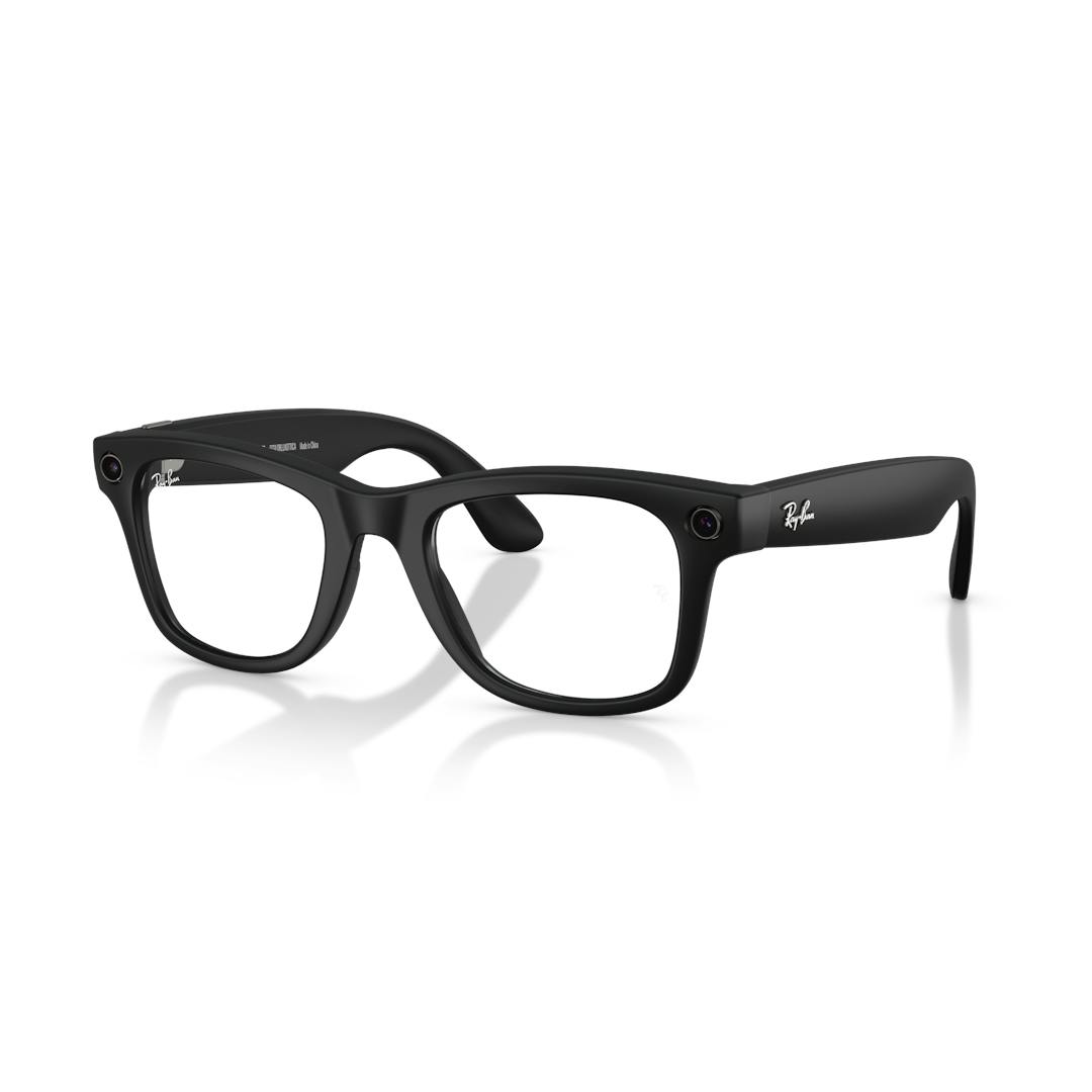 Ray-Ban Meta Wayfarer 0RW4012 Solbriller - Firkantede Sort