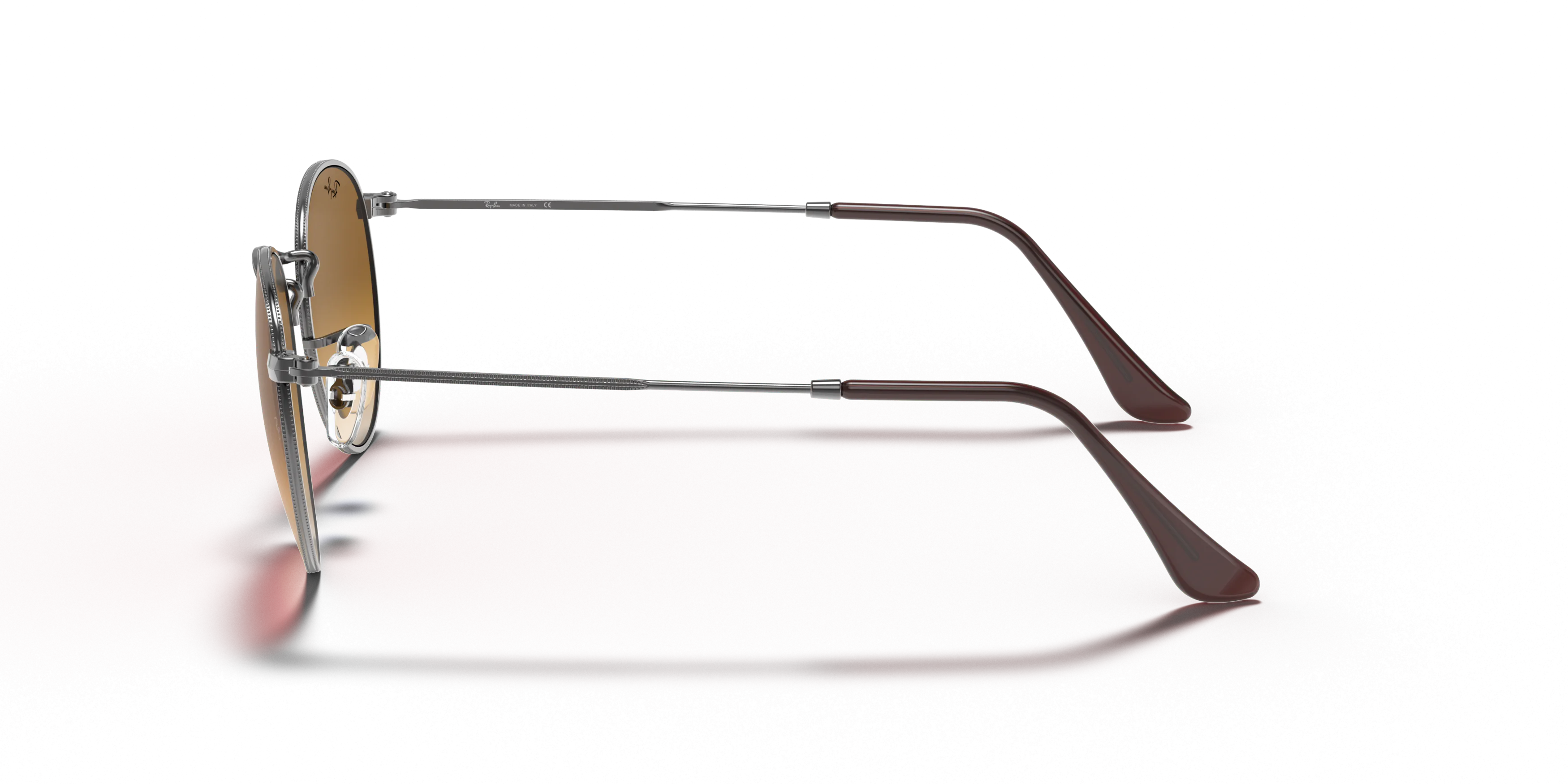 Angle_Left02, Ray-Ban Round Flat Lenses RB3447N 004/51