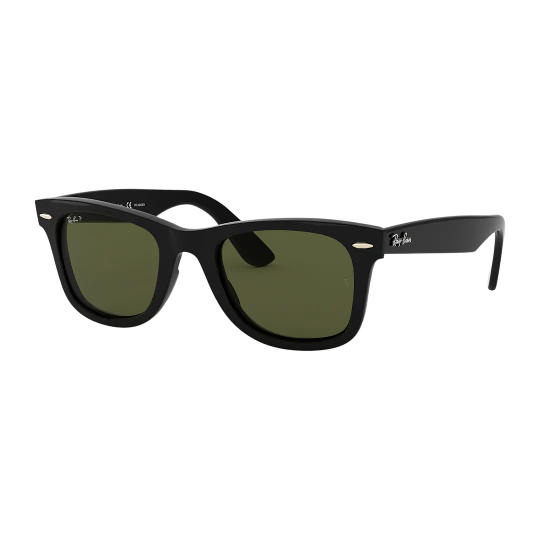 Ray-Ban Wayfarer Ease 0RB4340 Solbriller - Firkantede Sort Polariserede Linser