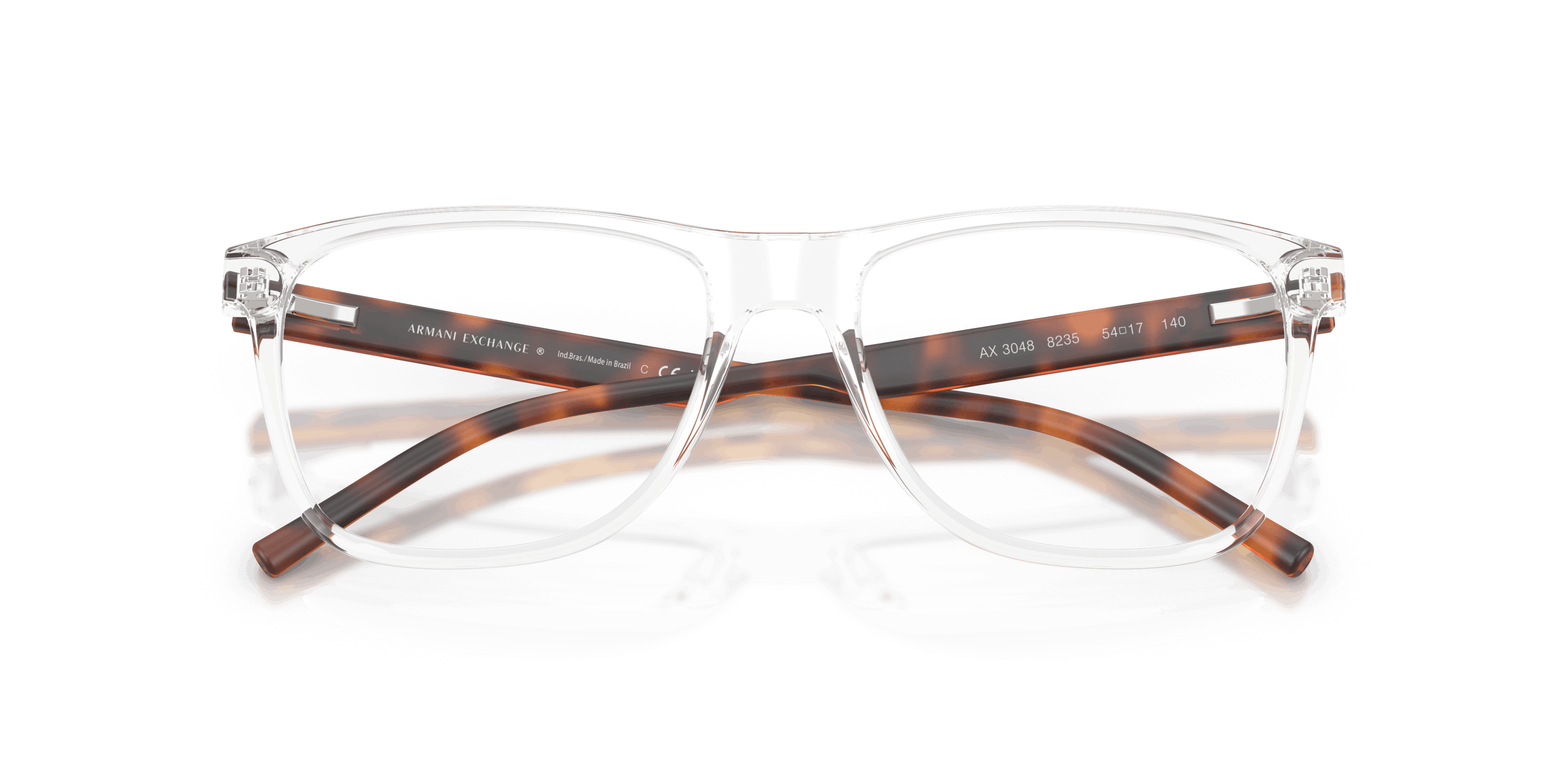 Folded, Armani Exchange AX 3048 Glasses