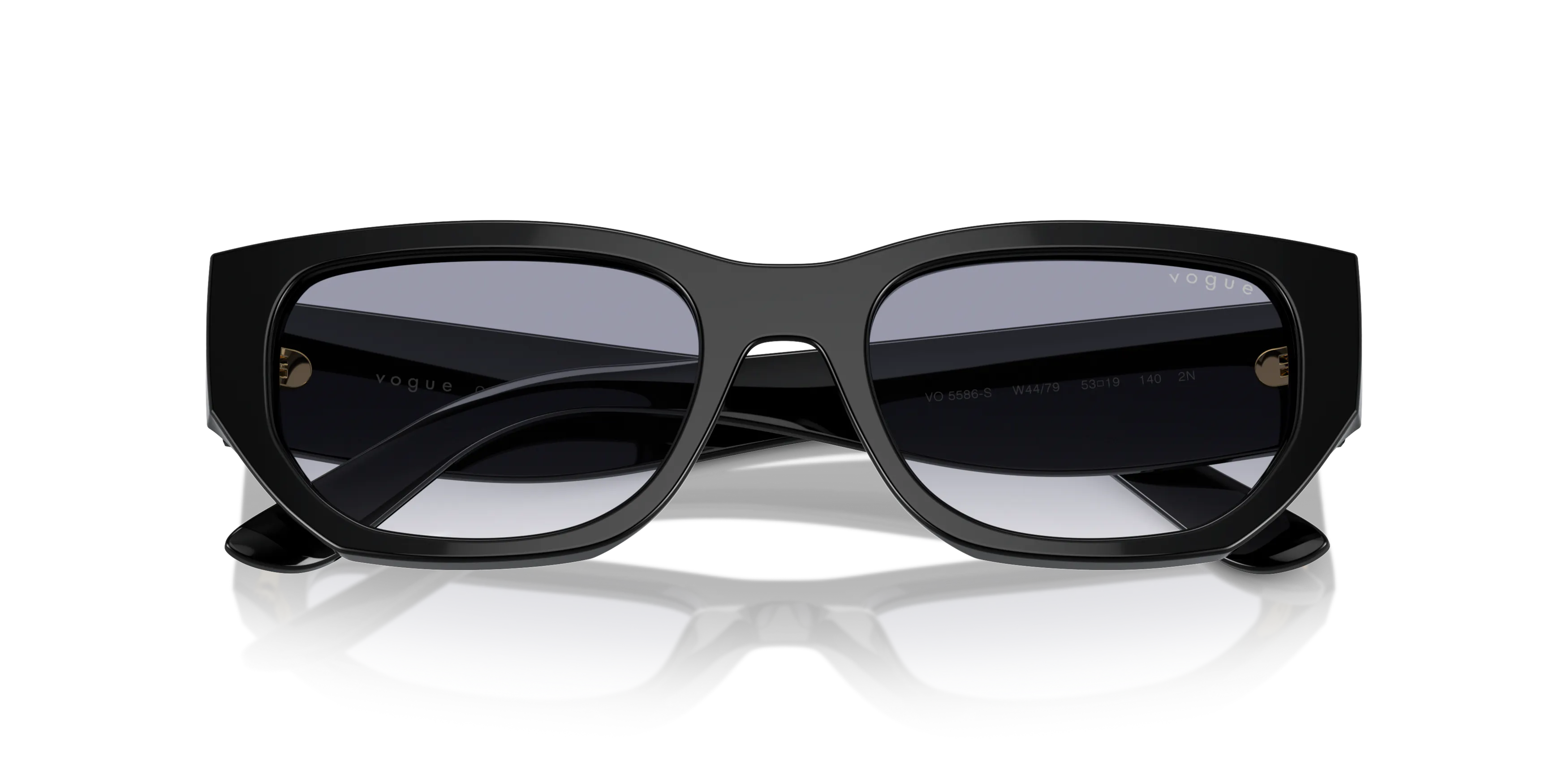Vogue Eyewear 8056597932004 Butterfly Transparant Roze Volle rand Zonnebrillen | NL