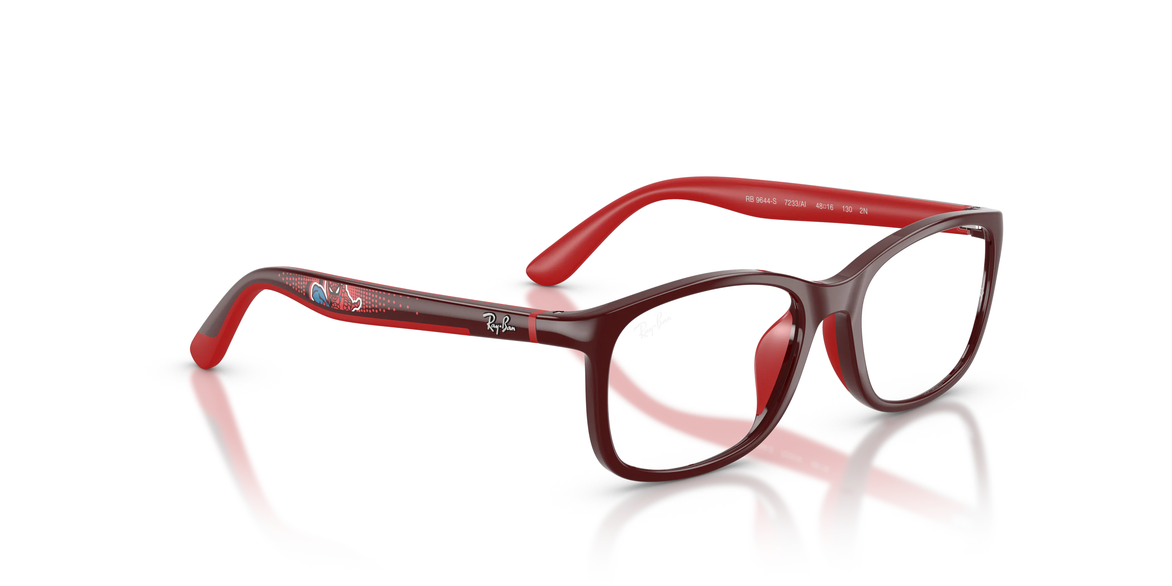 Angle_Right01, Ray-Ban MARVEL© - Spiderman Kids RB9644S 7233AI