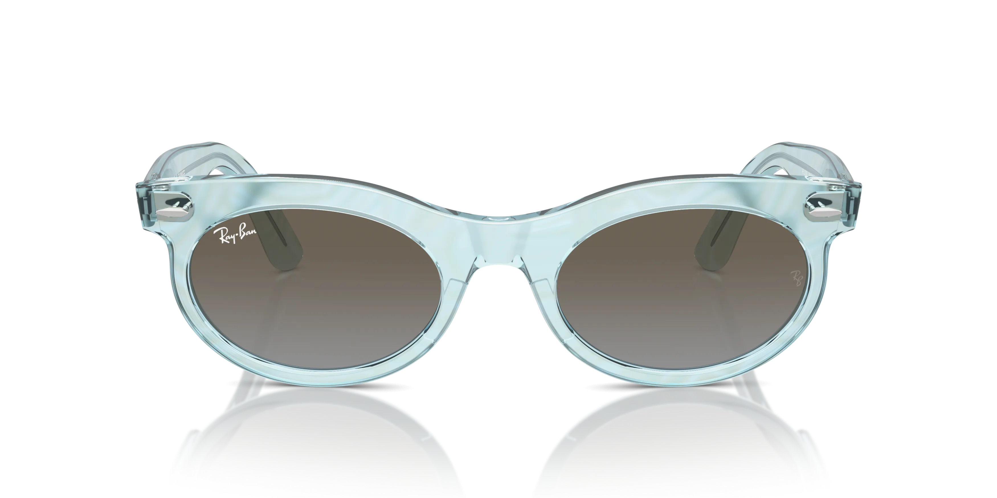 Front, Ray-Ban Wayfarer Oval Change RB 2242 Sunglasses